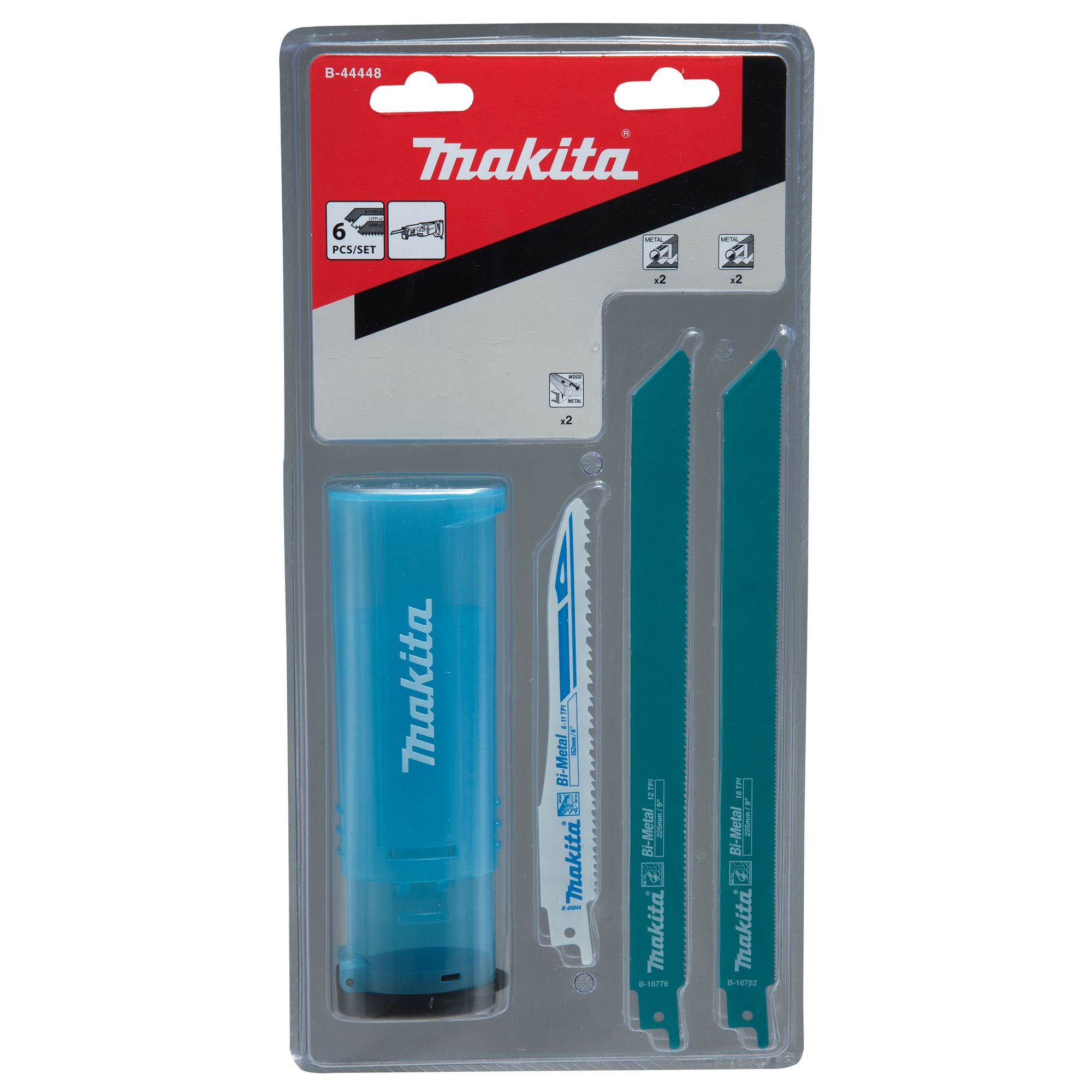 Makita Säbelsägeblatt-Set 'B-44448' 6-teilig