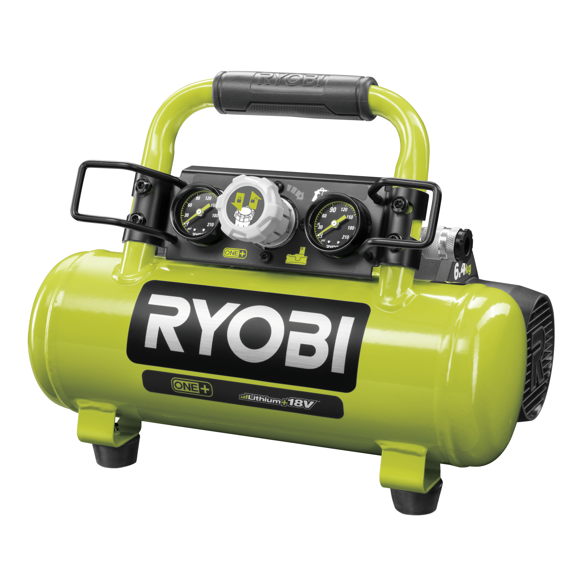 Ryobi Akku-Kompressor 'One+ R18AC-0' 18 V ohne Akku und Ladegerät