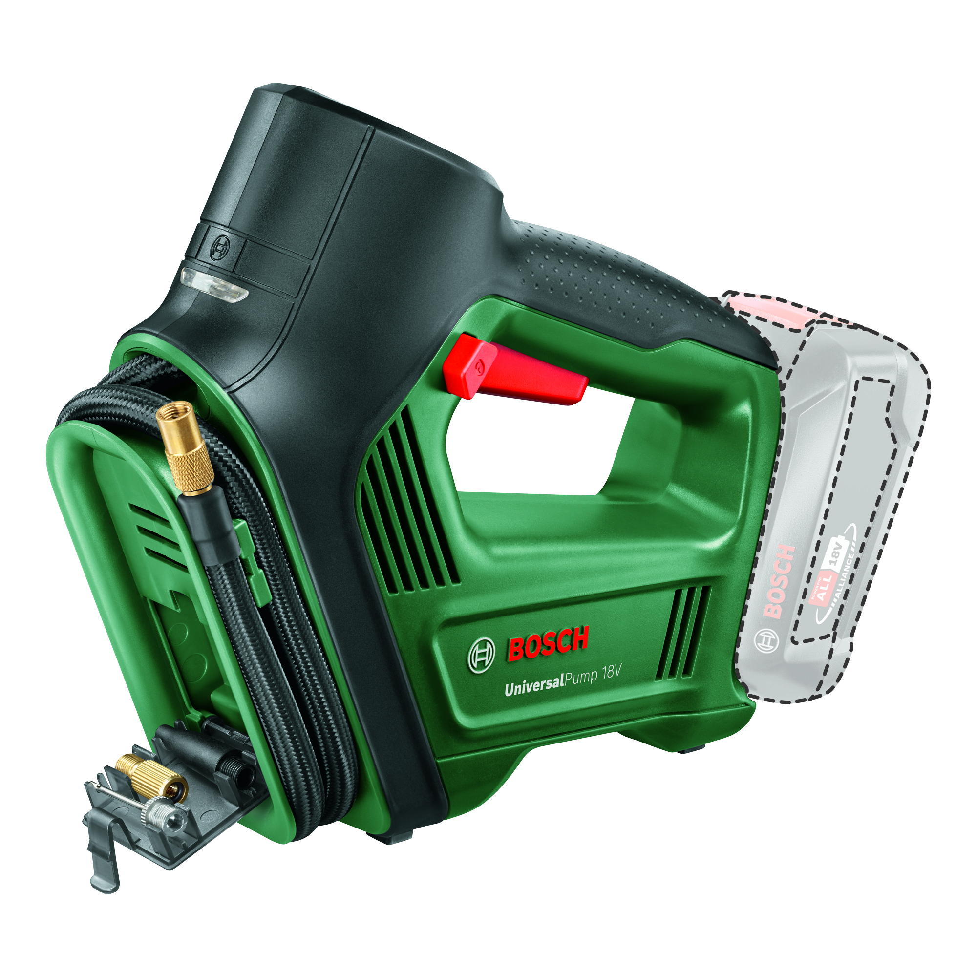 Bosch Akku-Kompressor 'UniversalPump 18 V'