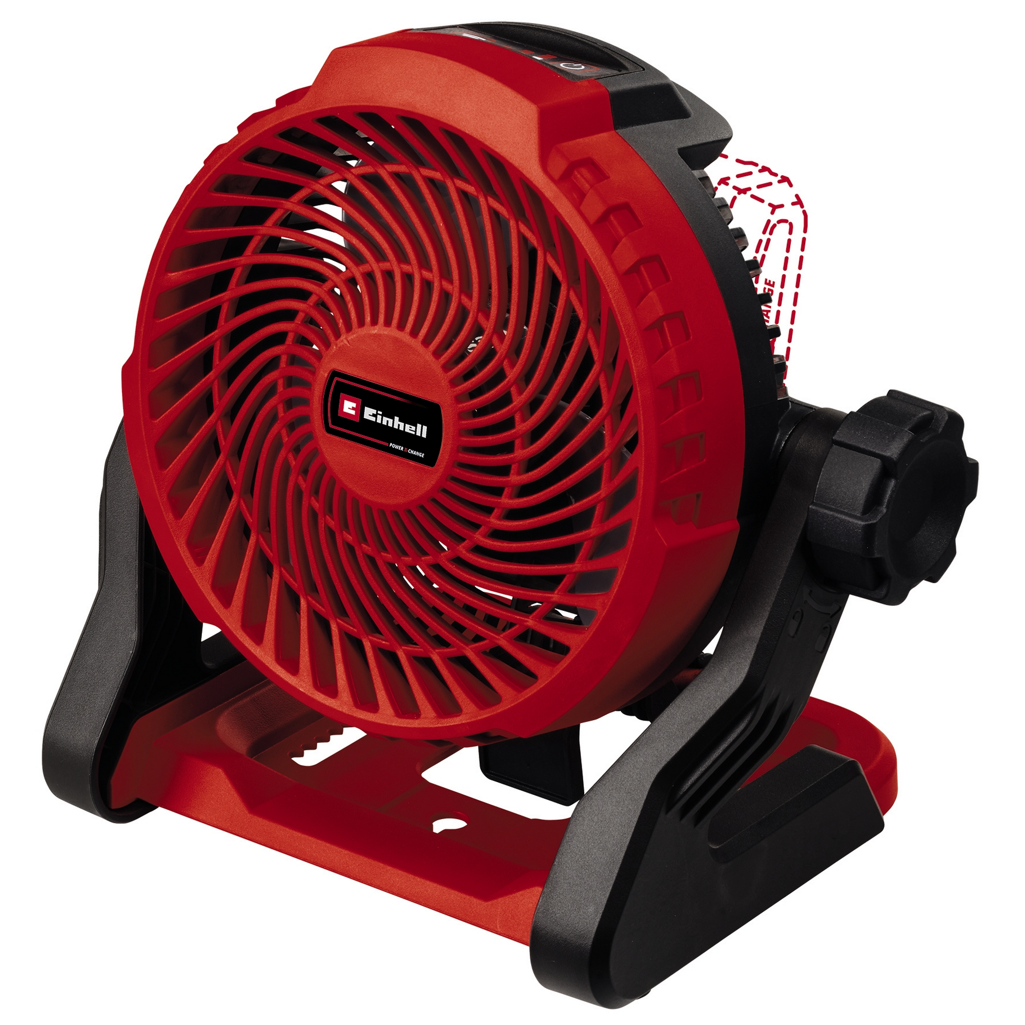 Einhell Akku-Ventilator 'GE-CF 18/2200 Li' ohne Akku und Ladegerät