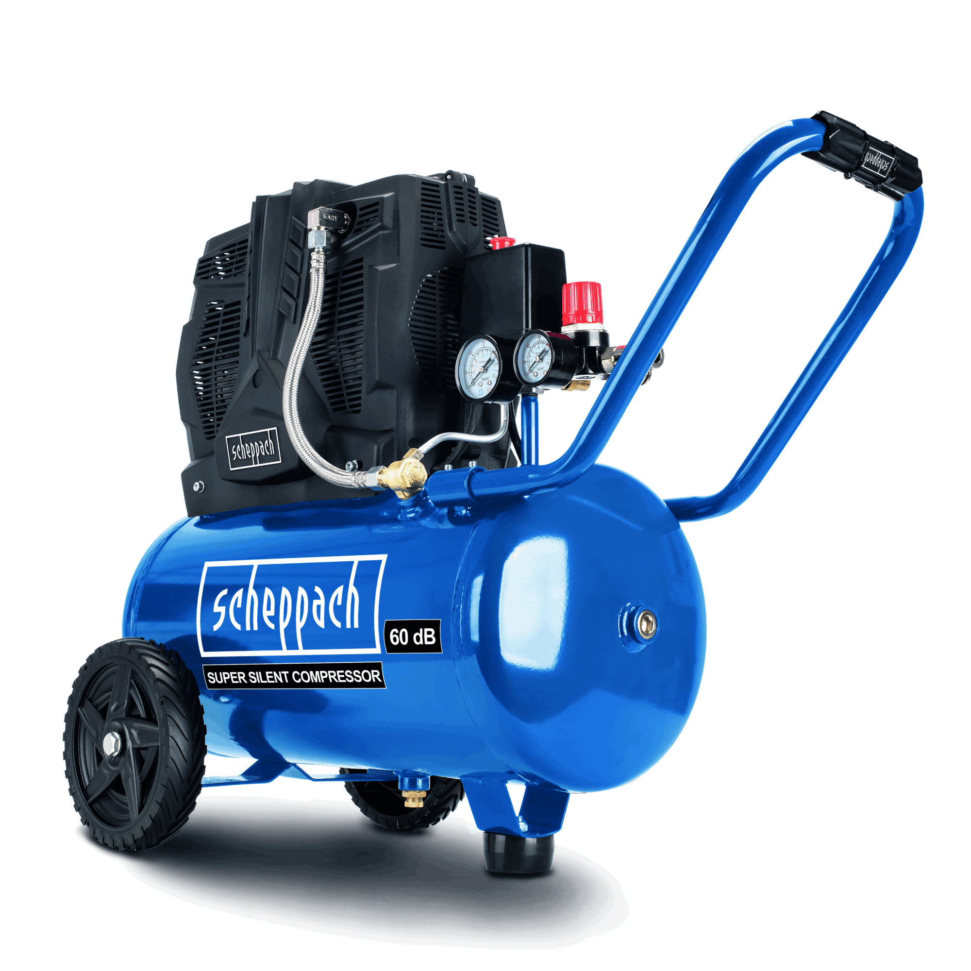 Scheppach Doppelzylinder-Kompressor 'HC25Si Super Silent' 1100 W 8 bar