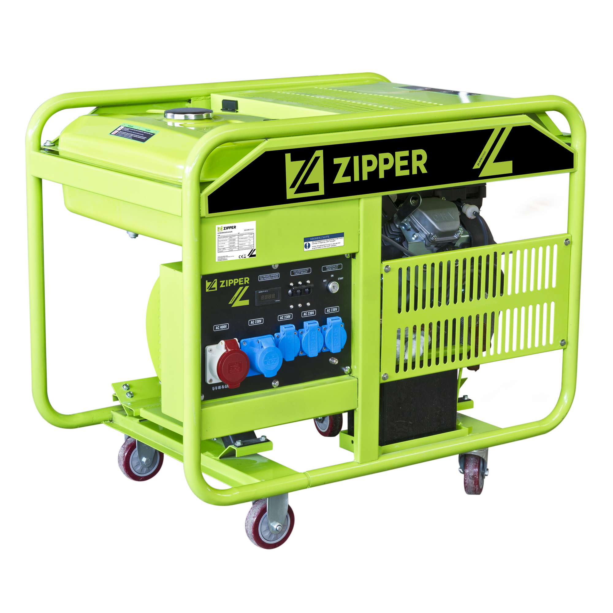 Zipper Stromerzeuger 'ZI-STE11000' 14500 W