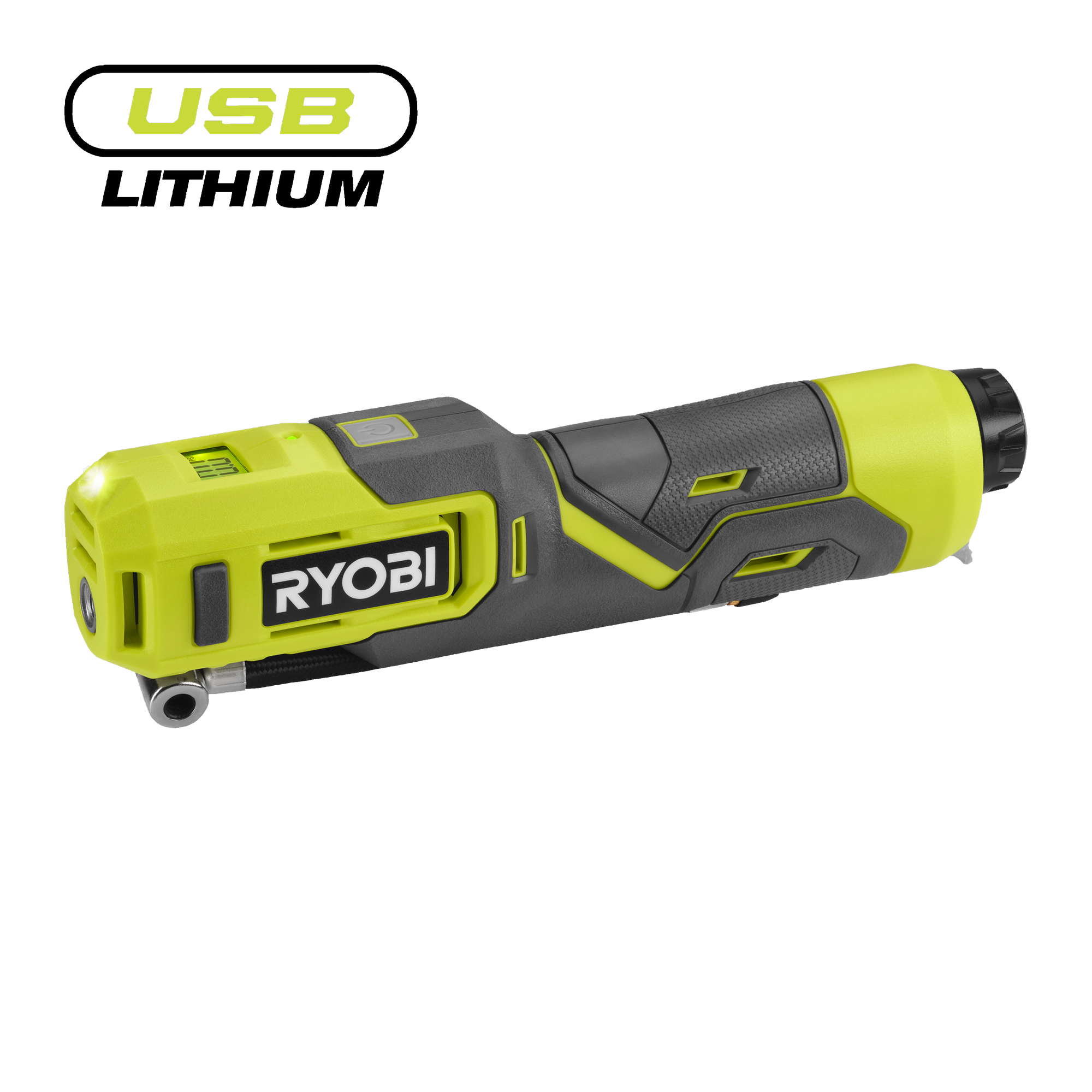 Ryobi Akku-Mini-Kompressor 'USB-Lithium' 4 V ohne Akku und Ladekabel