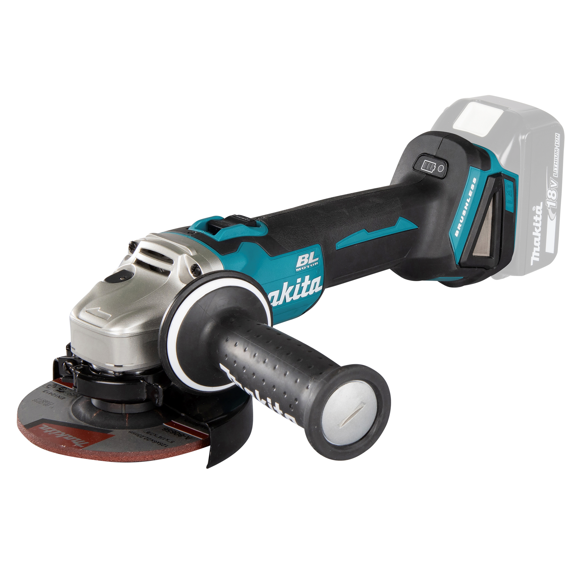 Makita Akku-Winkelschleifer 'DGA504Z' ohne Akku, 18 V