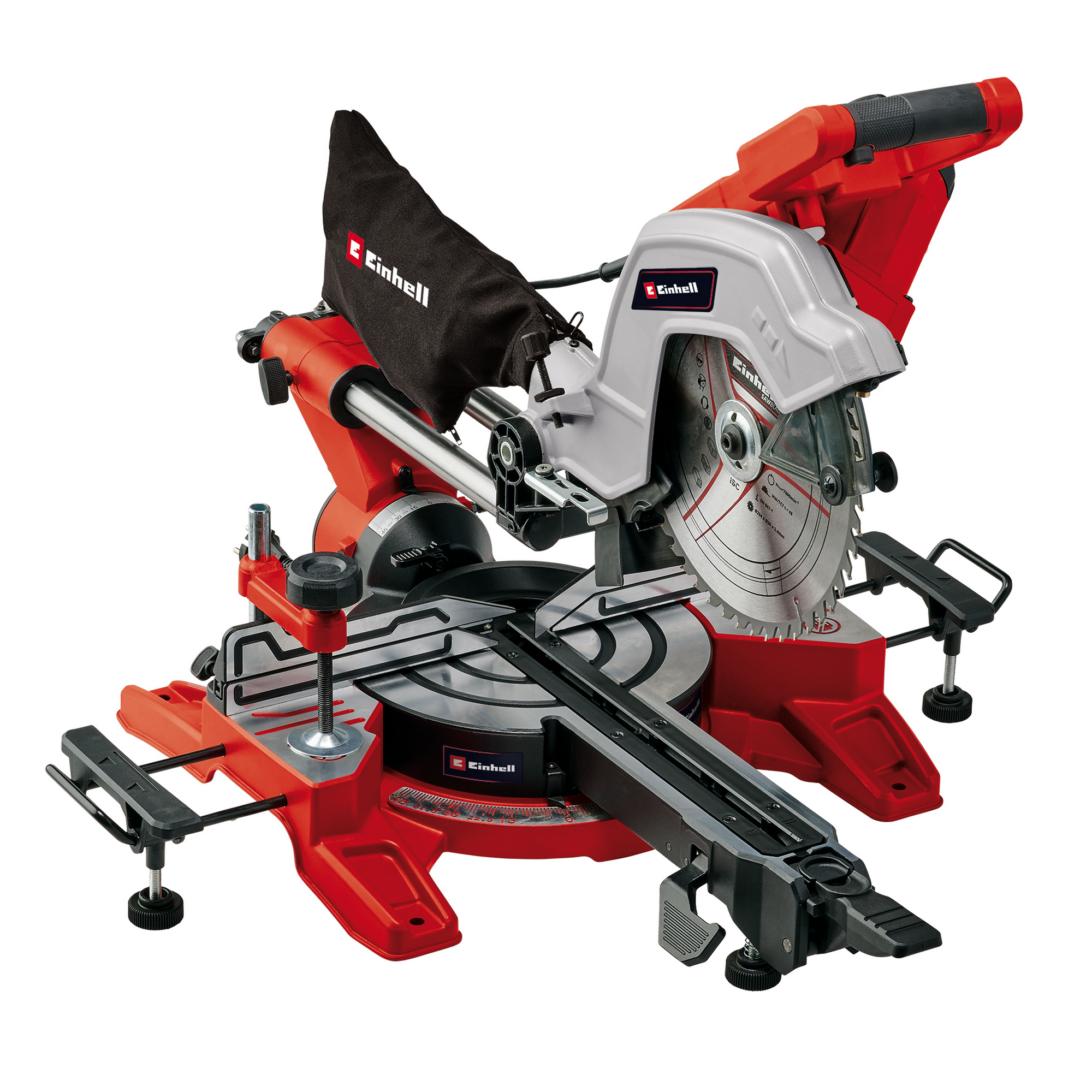 Einhell Zug-, Kapp- und Gehrungssäge 'TE-SM 10 L Dual' 1800 W rot
