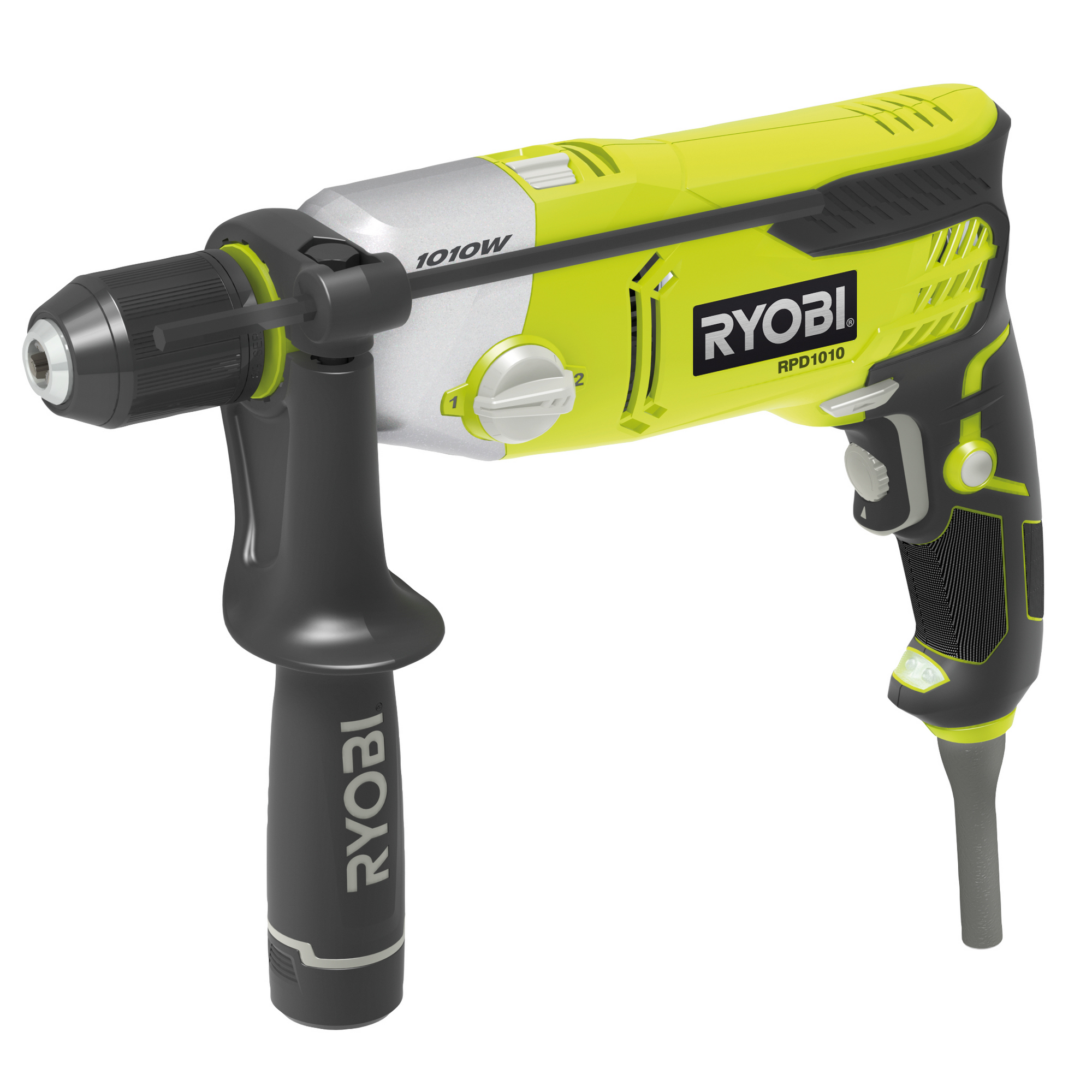 Ryobi 2-Gang Elektro-Schlagbohrmaschine 'RPD1010K', 1010 W
