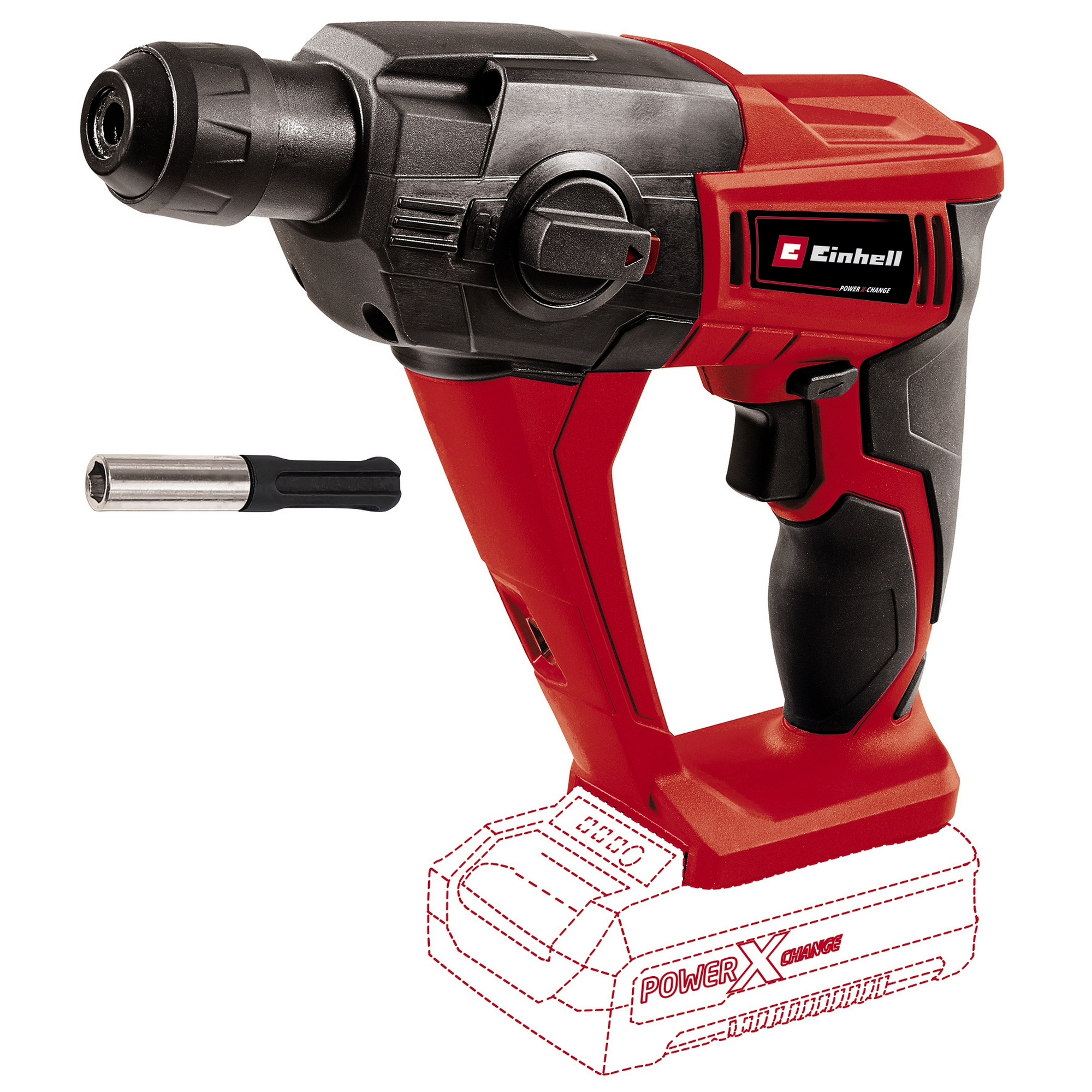 Einhell Akku-Bohrhammer 'TE-HD 18 Li' Solo Power X-Change