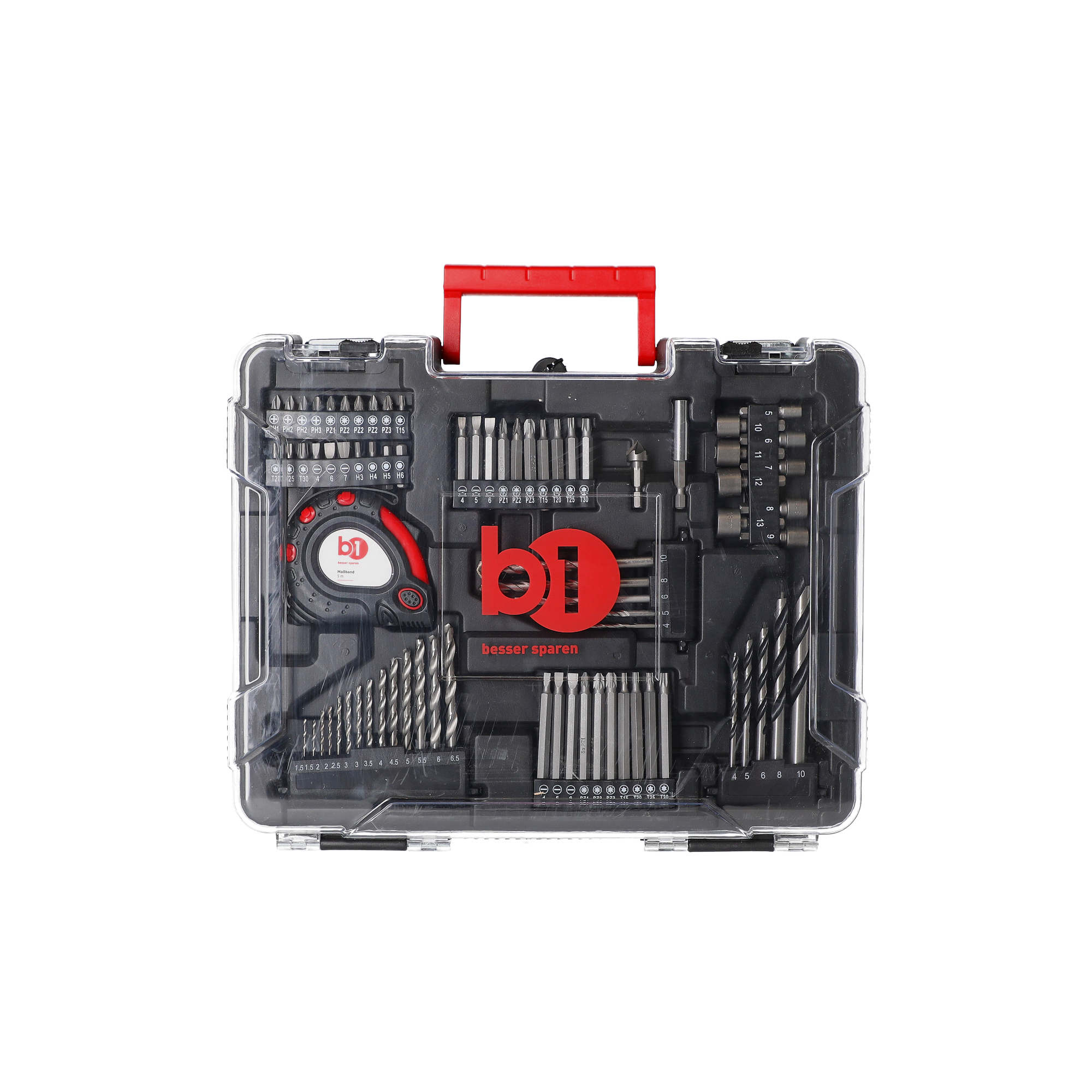 B1 Akku-Schlagbohrschrauber-Set 20 V inkl. Koffer und Zubehör