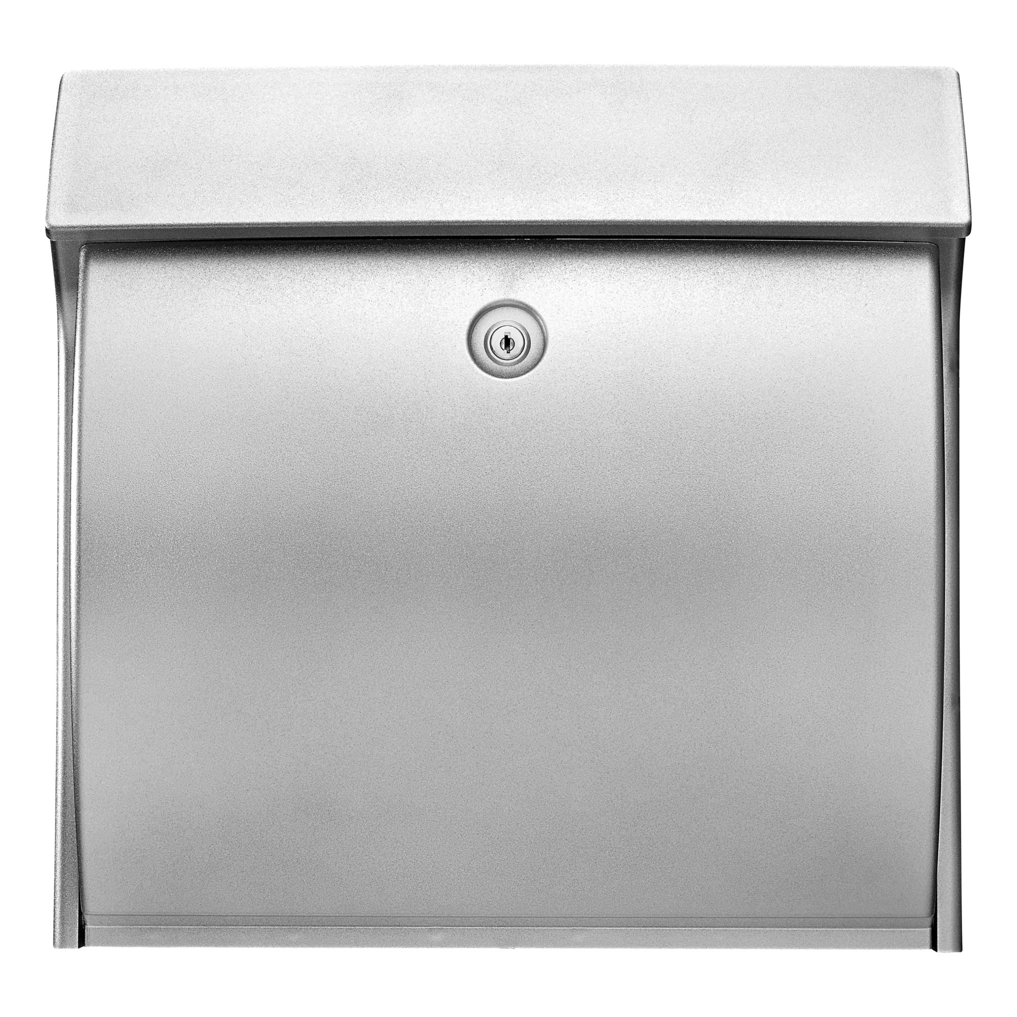 Burg-Wächter Briefkasten 'Classico 4931 SI' silbern lackiert 38,4 x 37,5 x 14,5 cm