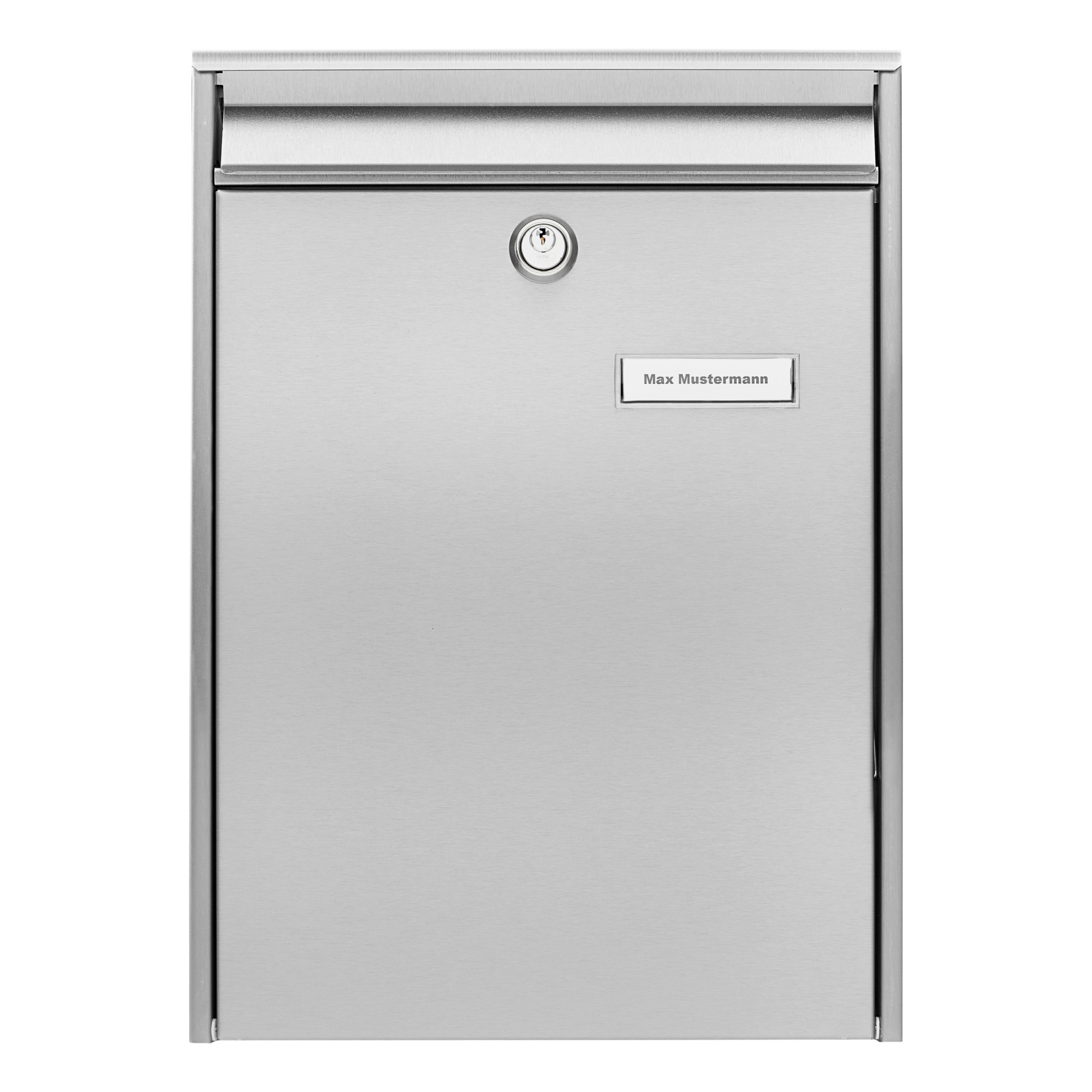 Burg-Wächter Briefkasten 'Berlin 3777 NI' edelstahlfarben 28,5 x 40 x 10,5 cm