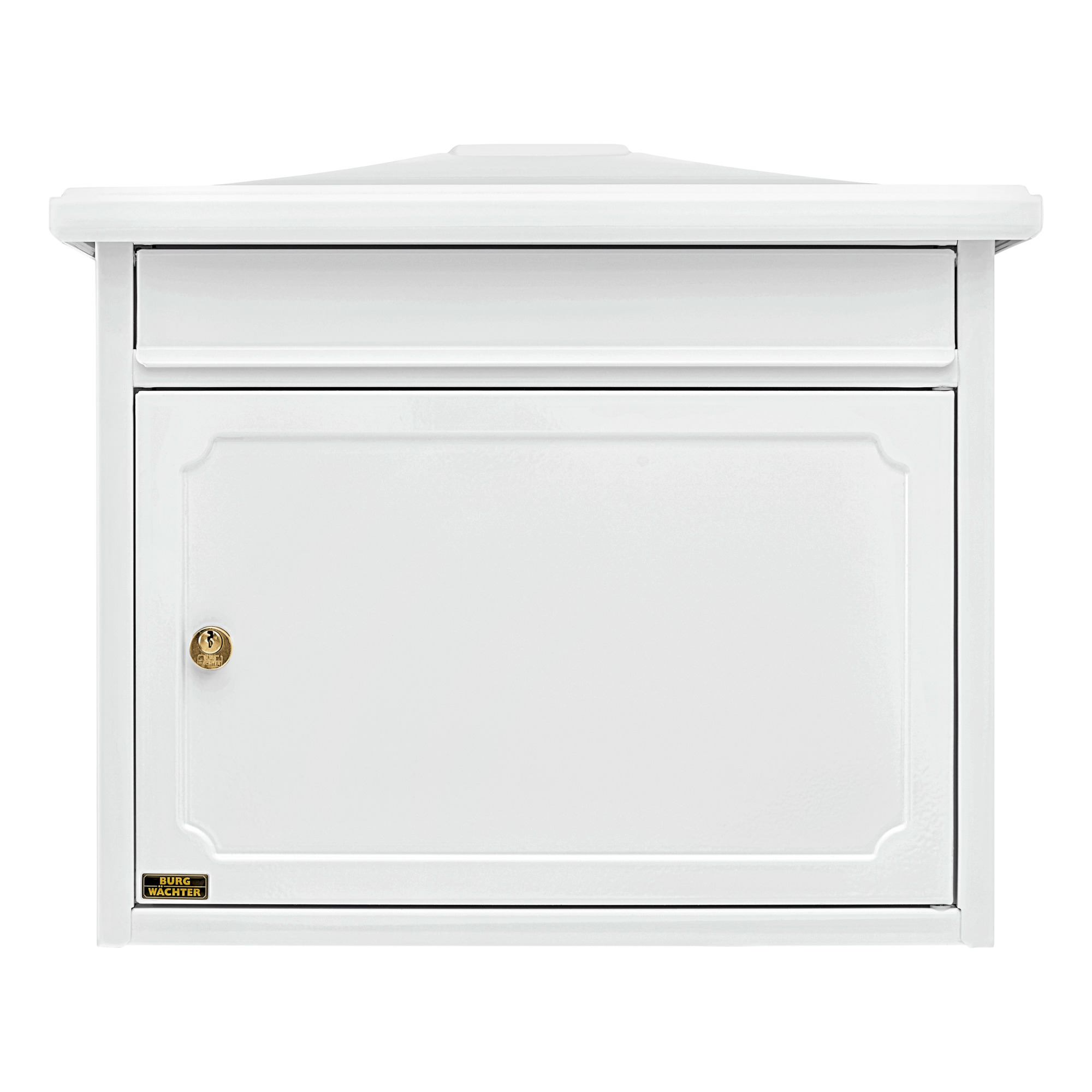 Burg-Wächter Briefkasten 'Kopenhagen 882 W' weiß 41 x 34,5 x 20,5 cm