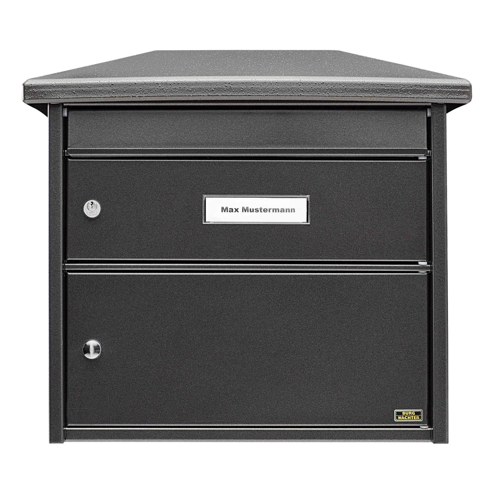 Burg-Wächter Briefkasten 'Europa 732 E' grau 45,5 x 41,1 x 32,4 cm