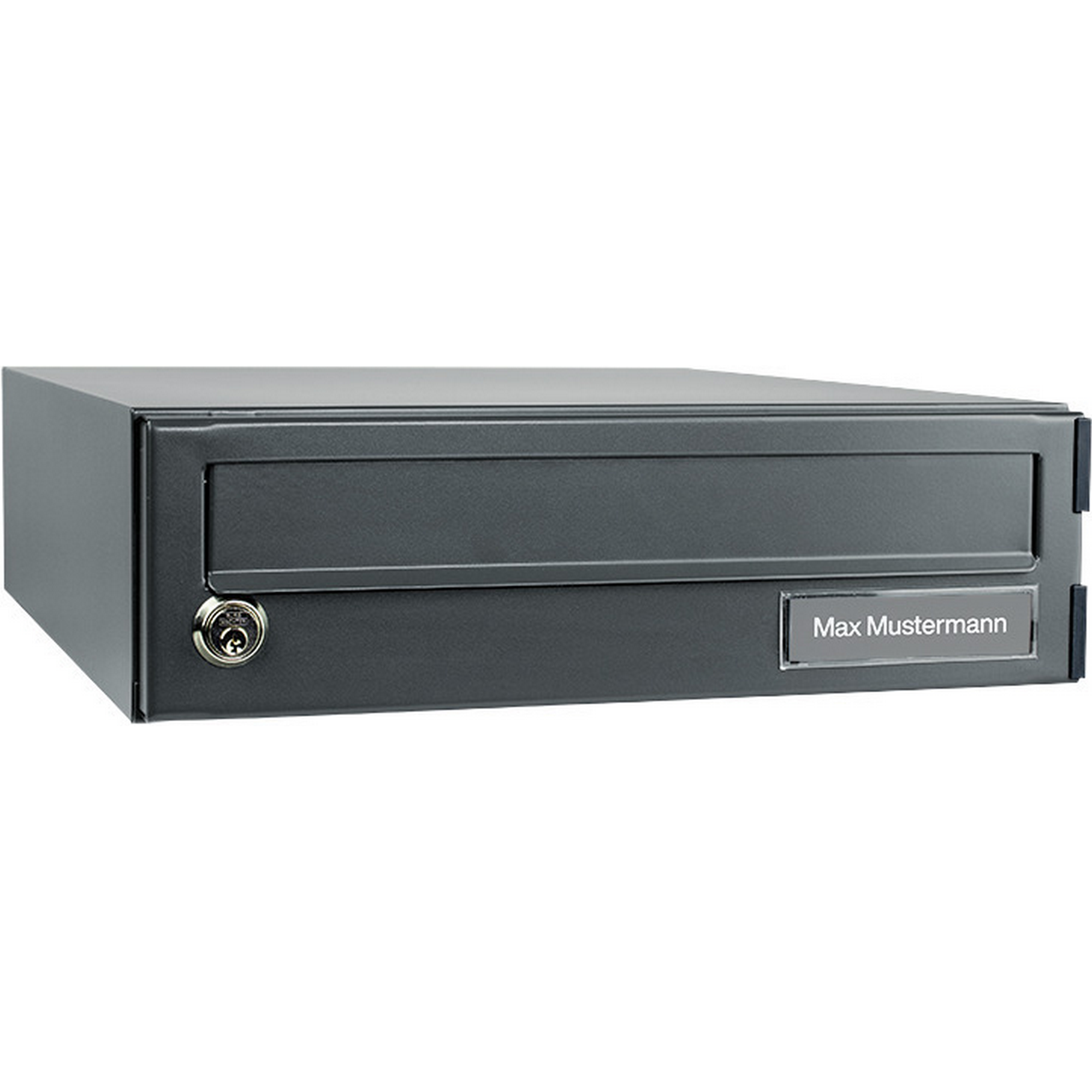 Burg-Wächter Briefkasten 'eBoxx A 625 ANT' anthrazit 38 x 11,5 x 45 cm