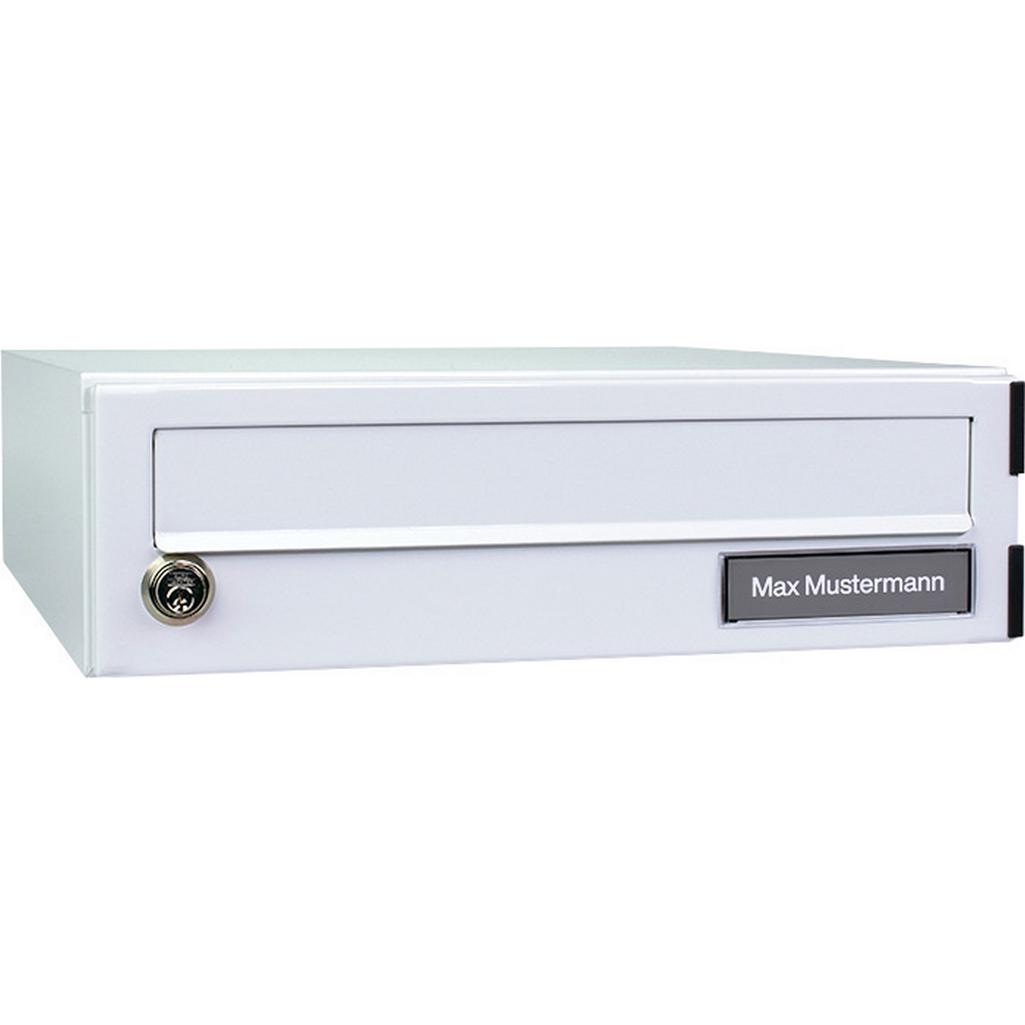 Burg-Wächter Briefkasten 'eBoxx A 625 W' weiß 38 x 11,5 x 45 cm