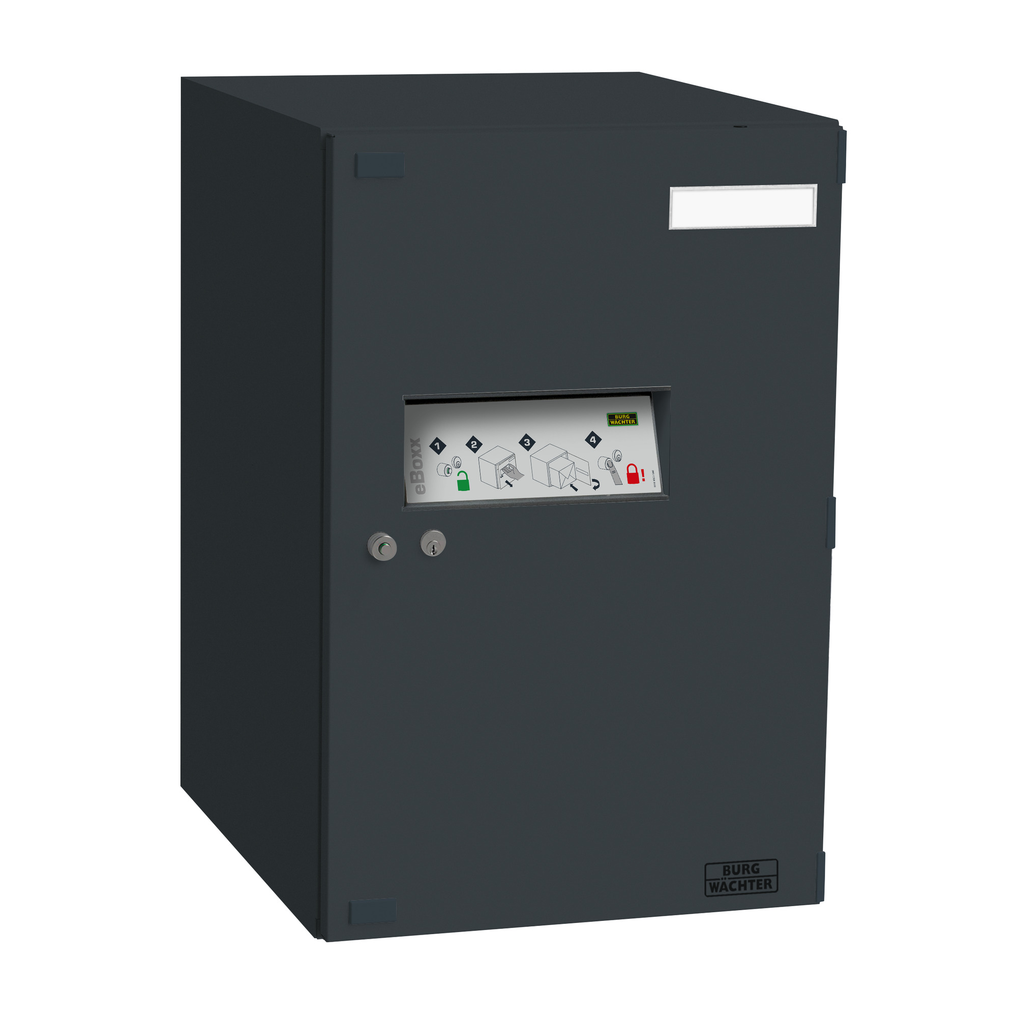 Burg-Wächter Paketbox 'eBoxx E 634 S ANT' anthrazit 38 x 57,5 x 45 cm