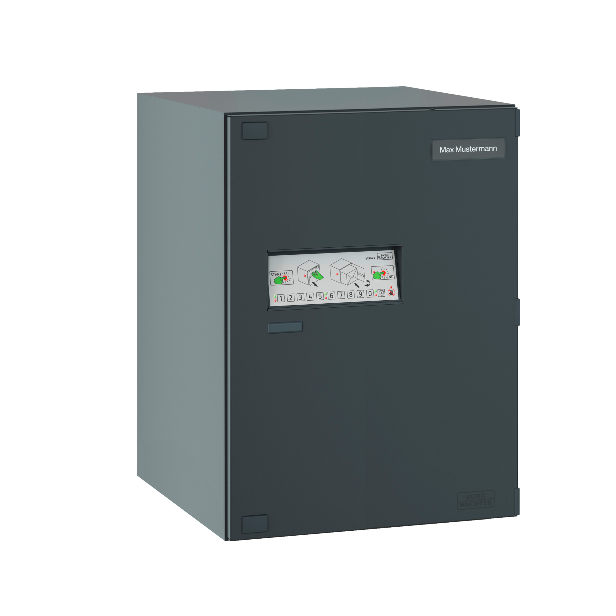 Burg-Wächter Paketbox 'eBoxx GV 645 ANT' anthrazit 57,5 x 76 x 45 cm