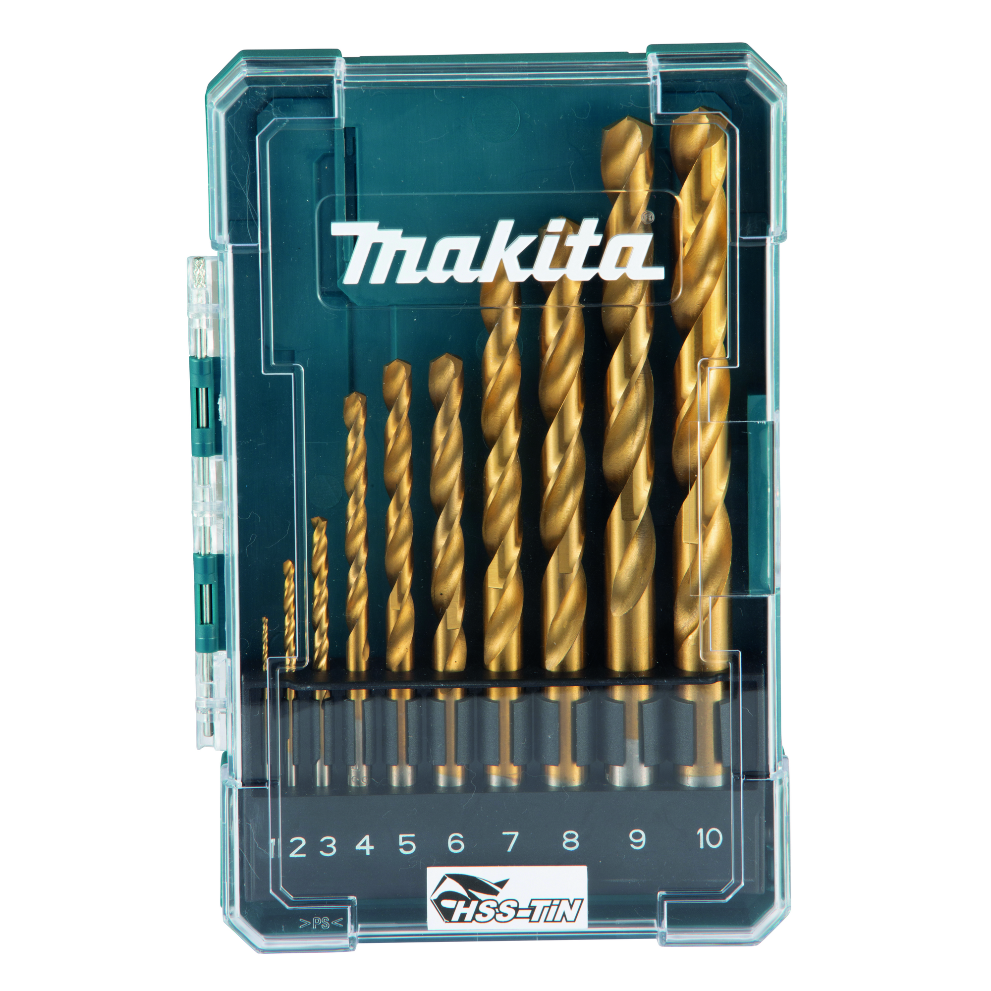 Makita Bohrer-Set 'D-72849' HSS 10-teilig