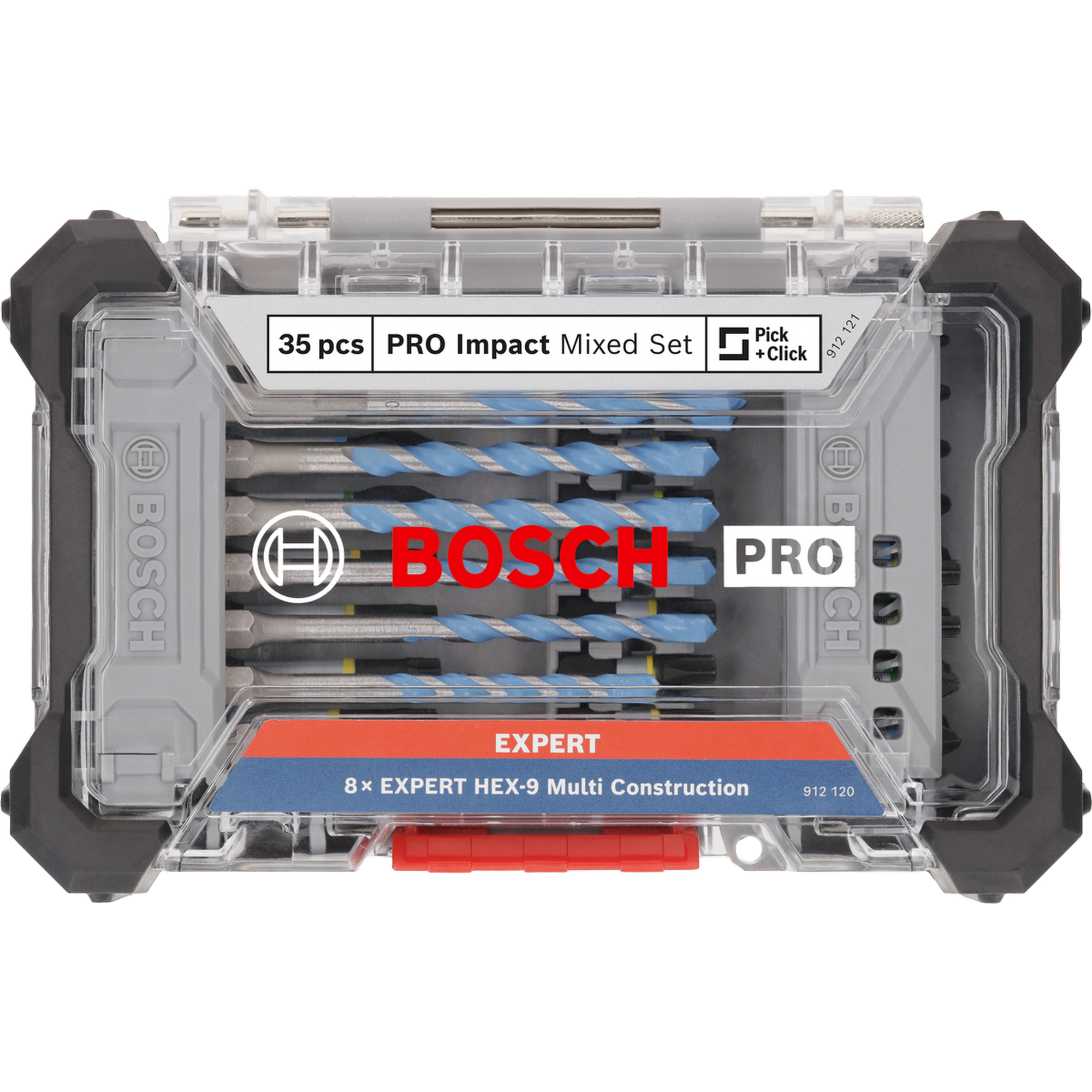 Bosch Schrauberbits und Bohrer-Set 'Pro Impact Mixed' 35-teilig