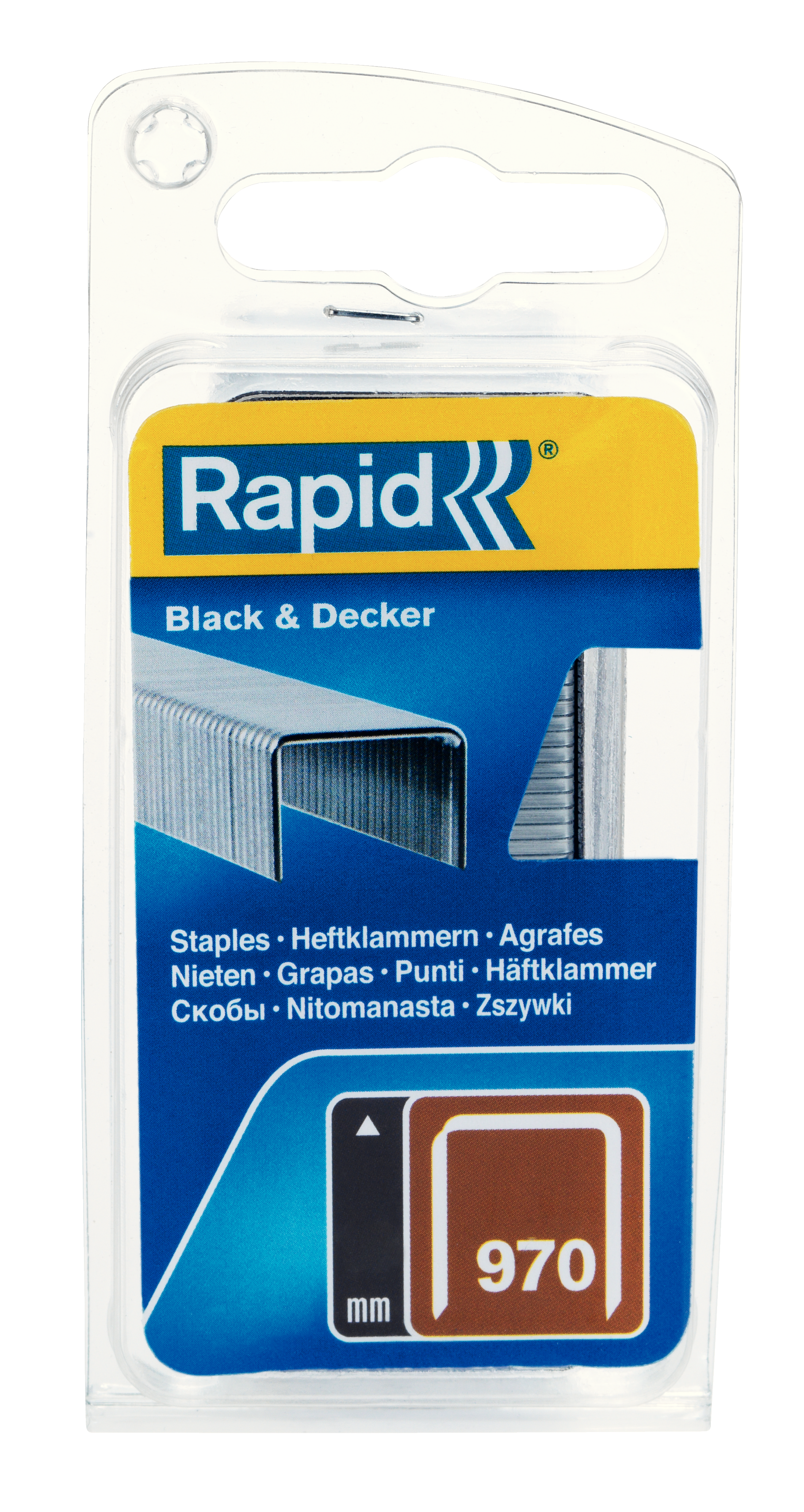 Rapid Klammern Typ 970/8 mm 1.120 Stück