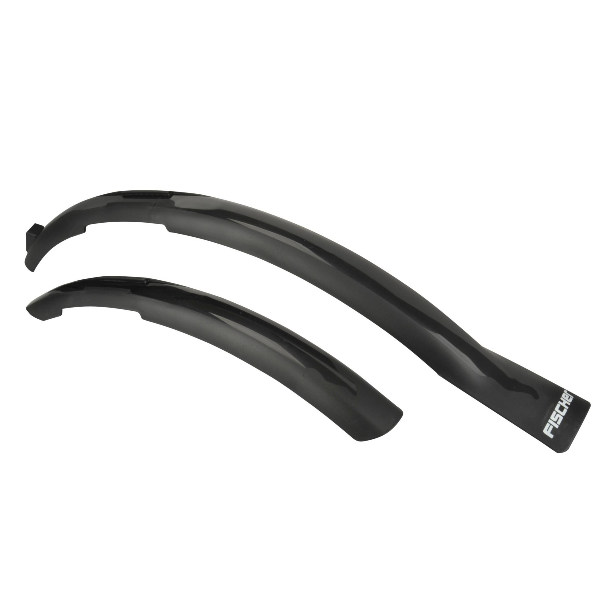 Fischer Fahrrad Fahrrad Spritzschutz-Set schwarz 26-29 Zoll