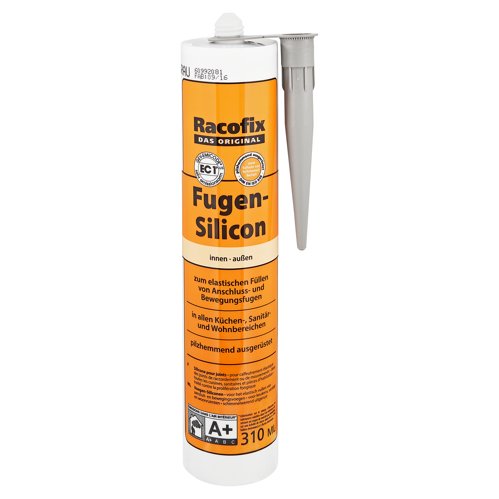 Racofix Fugen-Silicon 310 ml grau