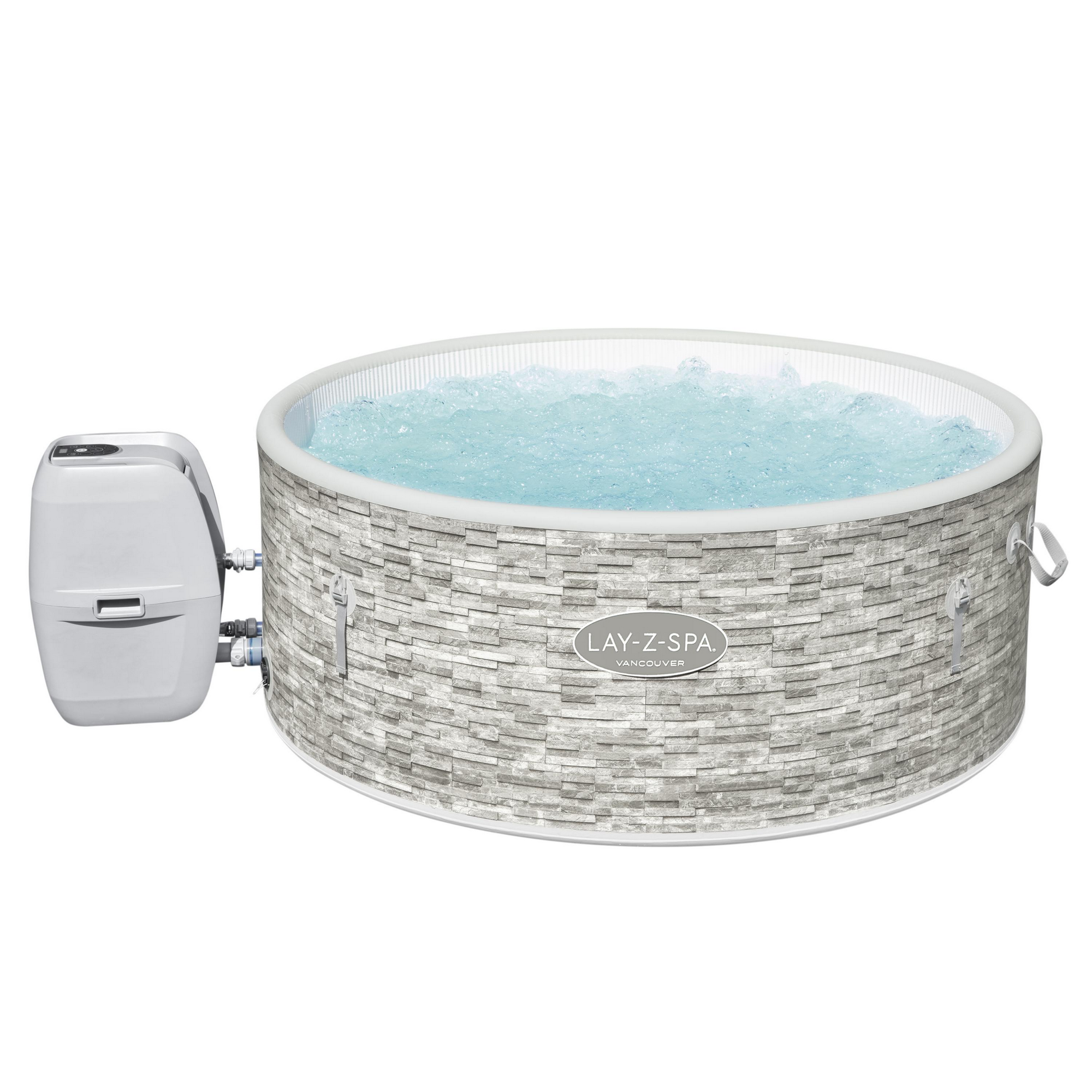 Bestway WLAN-Whirlpool 'LAY-Z-SPA Vancouver AirJet Plus' 155 x 60 cm grau
