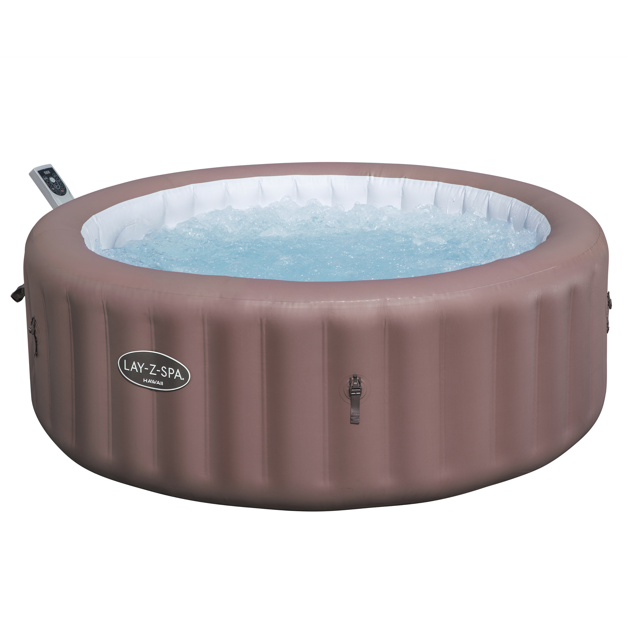 Bestway Whirlpool 'LAY-Z-SPA® Hawaii AirJet™' terrakottafarben Ø 196 x 71 cm