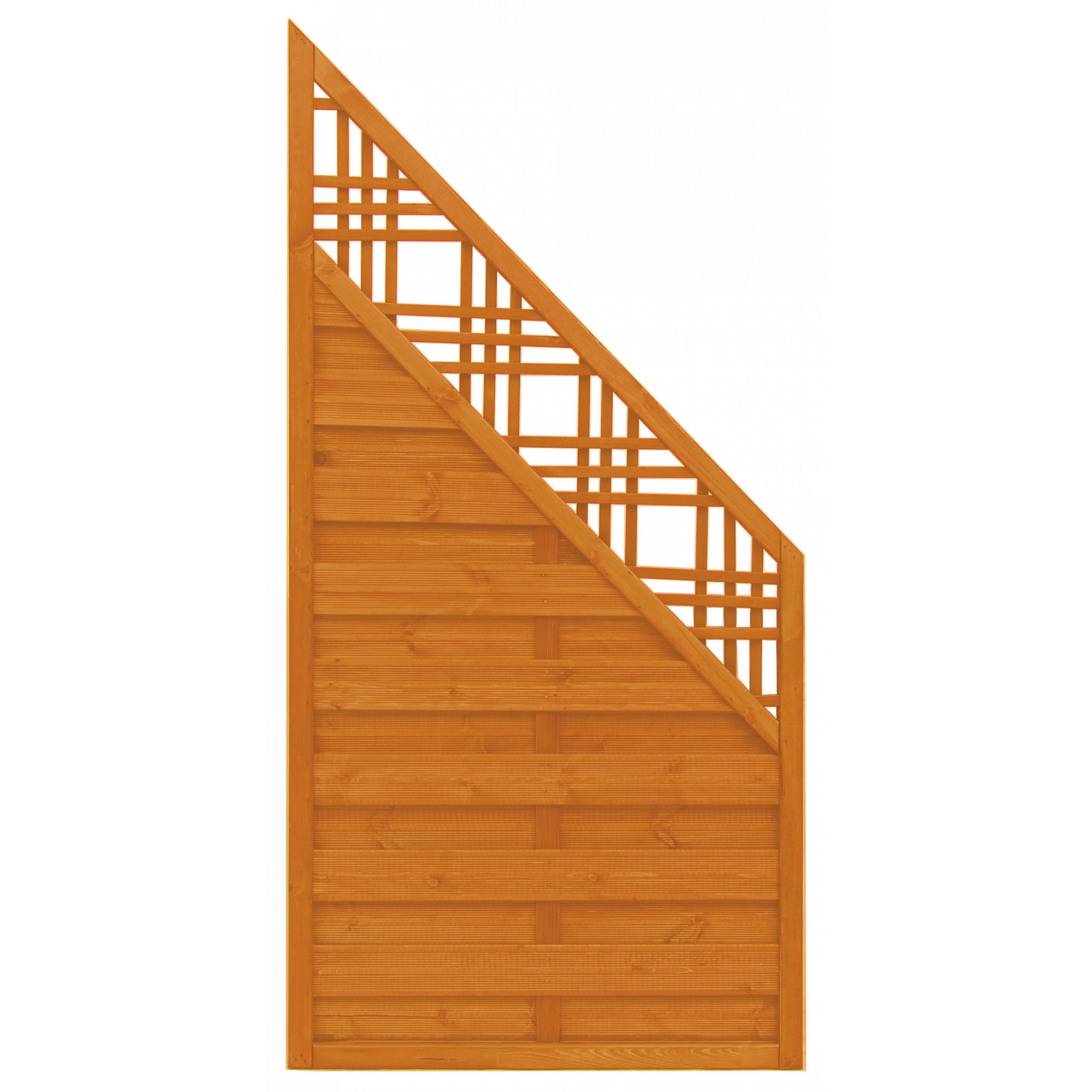 andrewex Sichtschutzzaun 'Licata' 90 x 180/90 cm Kiefer pinie