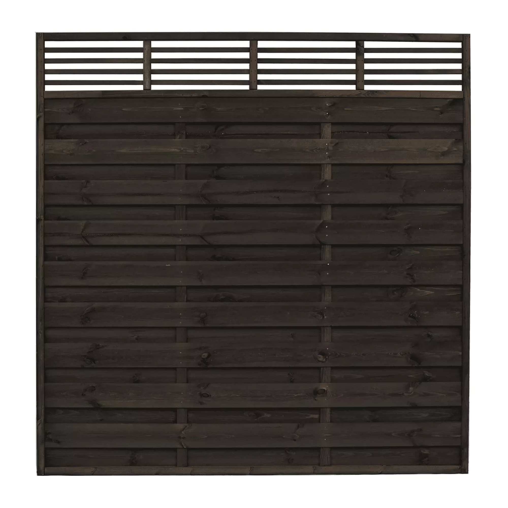 andrewex Sichtschutzzaun 'Wien' 180 x 180 cm Kiefer grau