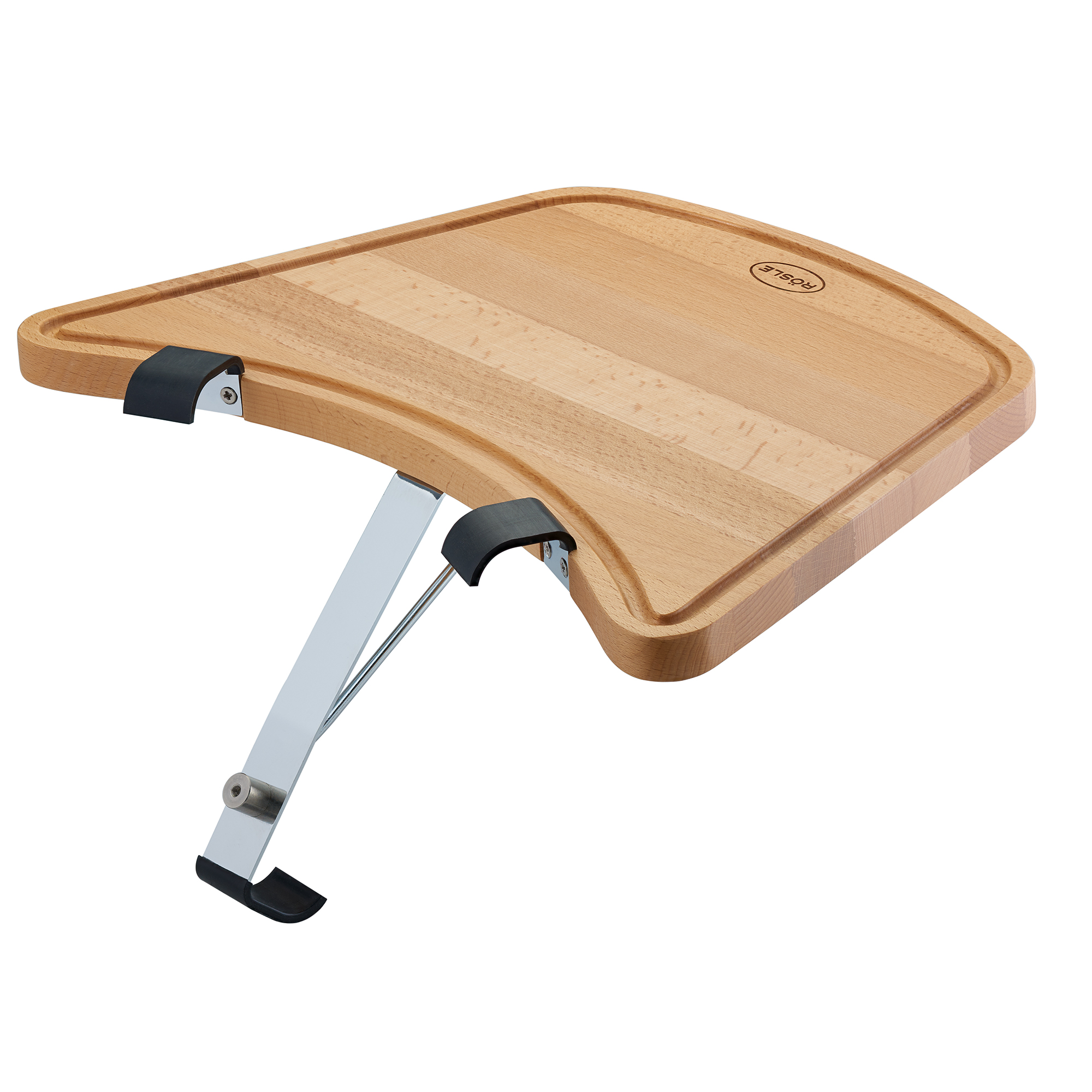 Rösle Ablagetisch für Kugelgrill Holz, Metall 24 x 35 cm