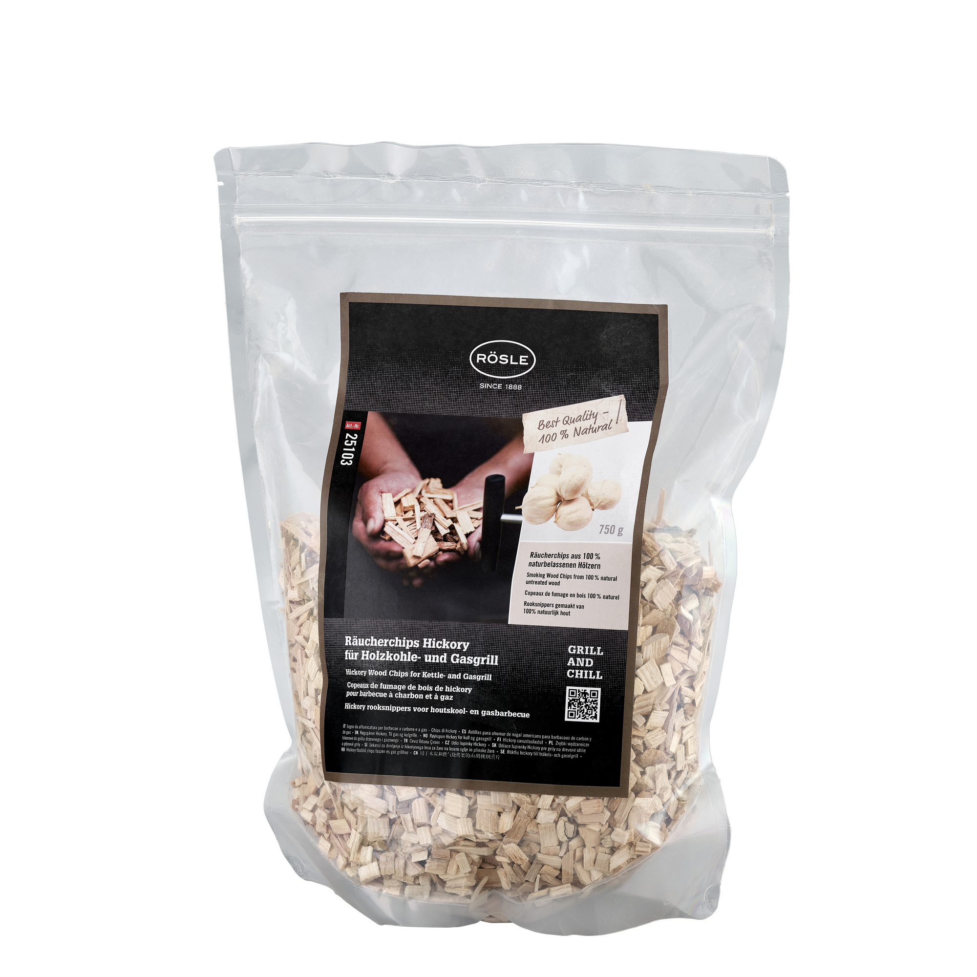 Rösle Räucherchips Hickory 750 g