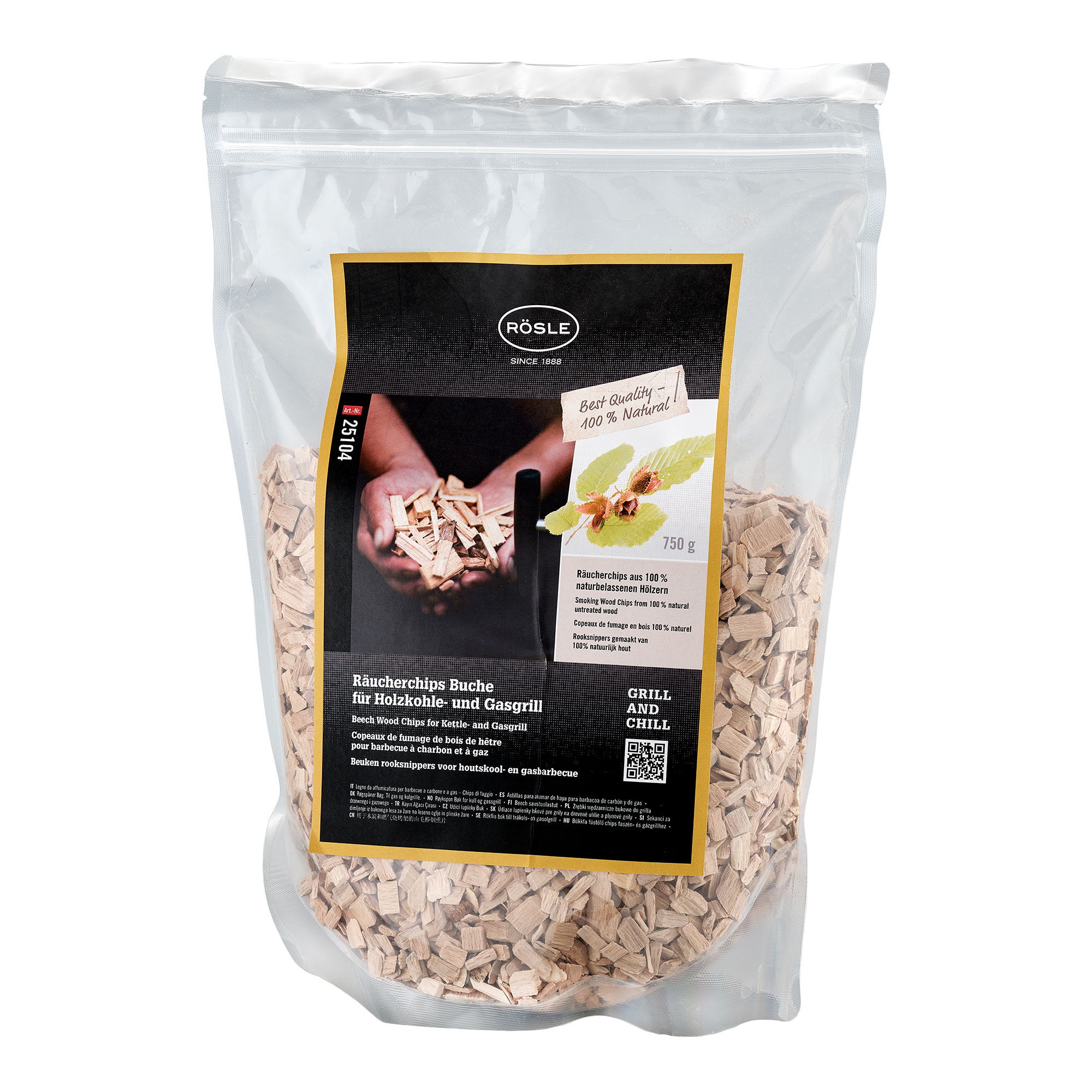 Rösle Räucherchips Buche 750 g