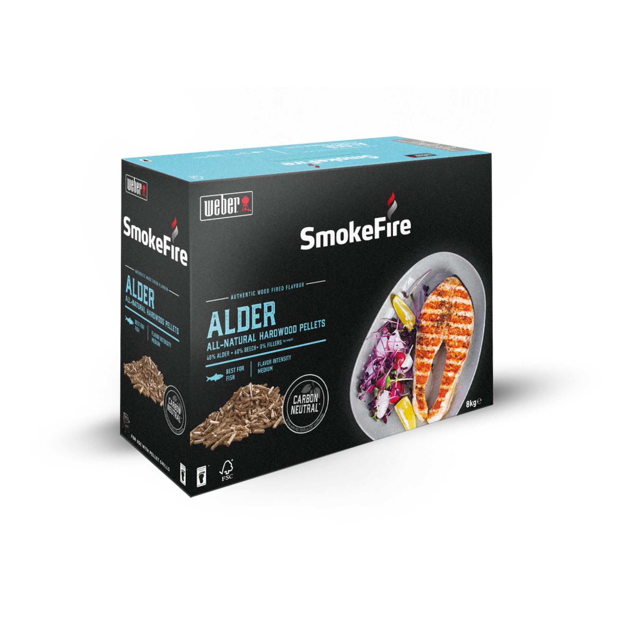 Weber Holzpellets 'SmokeFire' Erle 8 kg