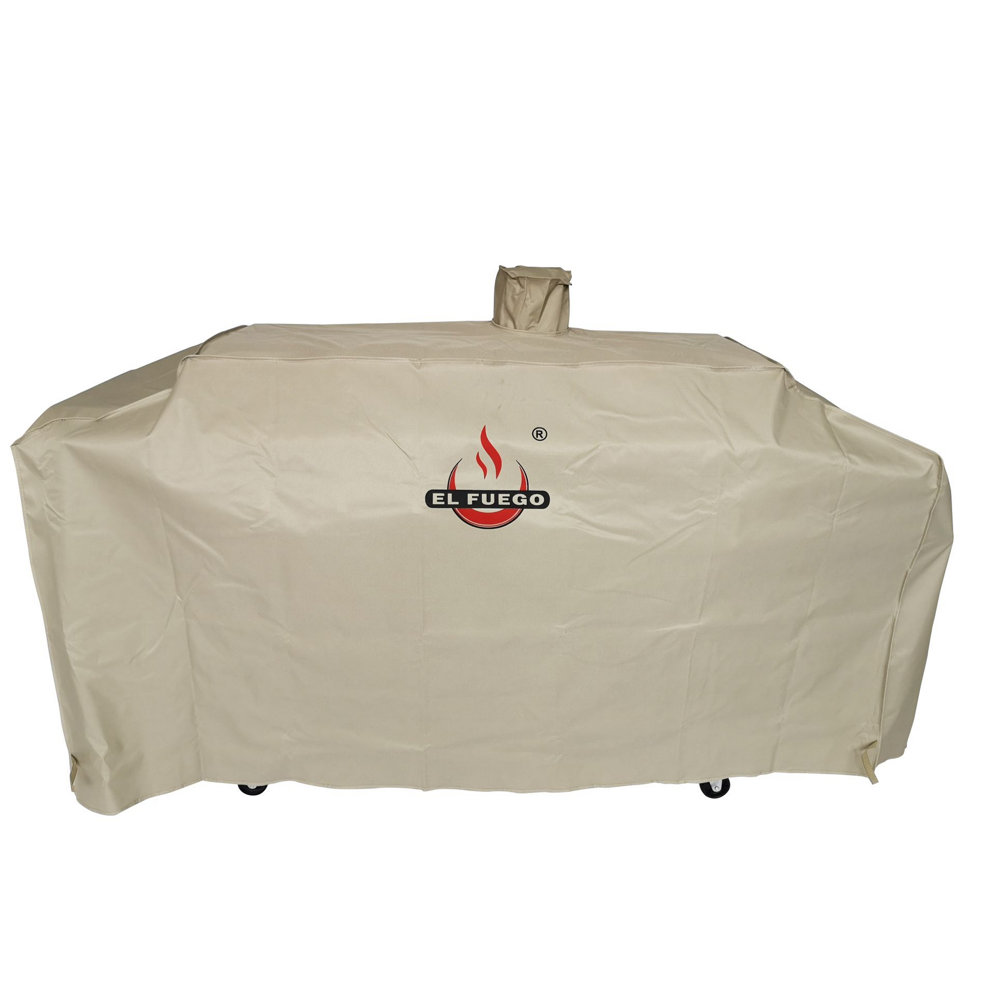 El Fuego Grillabdeckung für Gasgrill 'Arizona' beige 133 x 124 x 68 cm