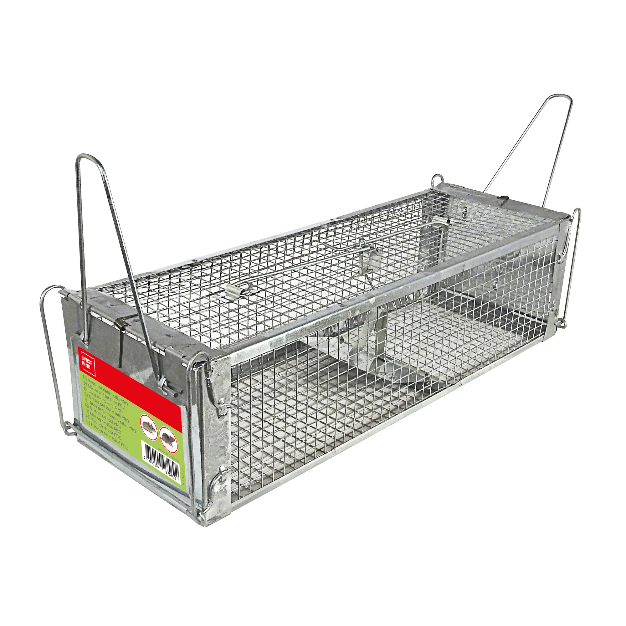 SWISS INNO Lebendfalle Mäuse und Ratten 'Pro' Käfig
