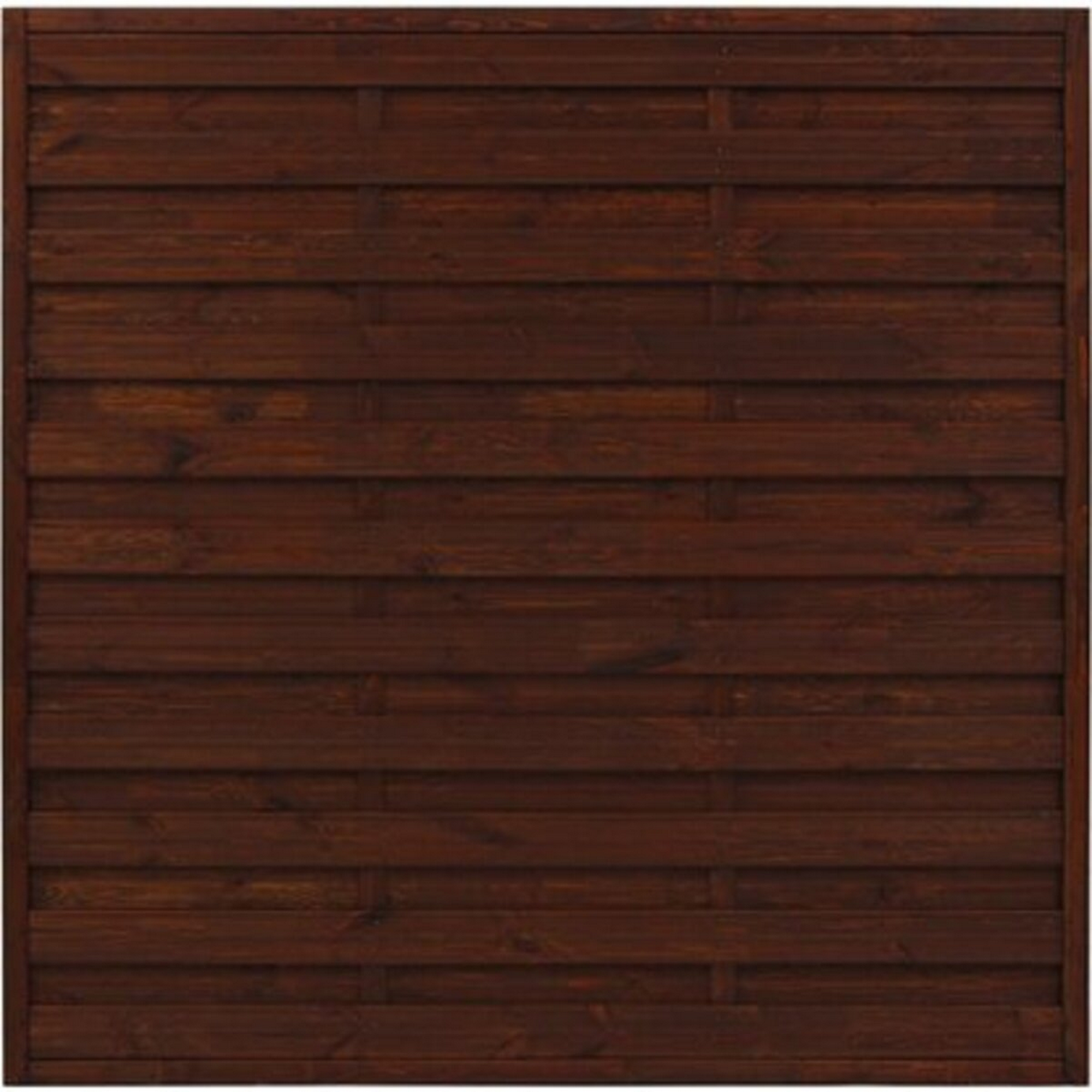 andrewex Sichtschutzzaun 'Classic' 180 x 180 cm Kiefer braun