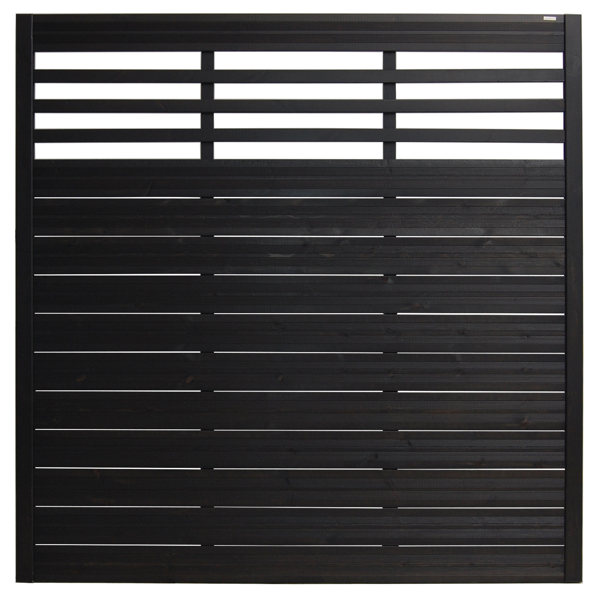 andrewex Sichtschutzzaun 'Soho' 180 x 180 cm Kiefer anthrazit