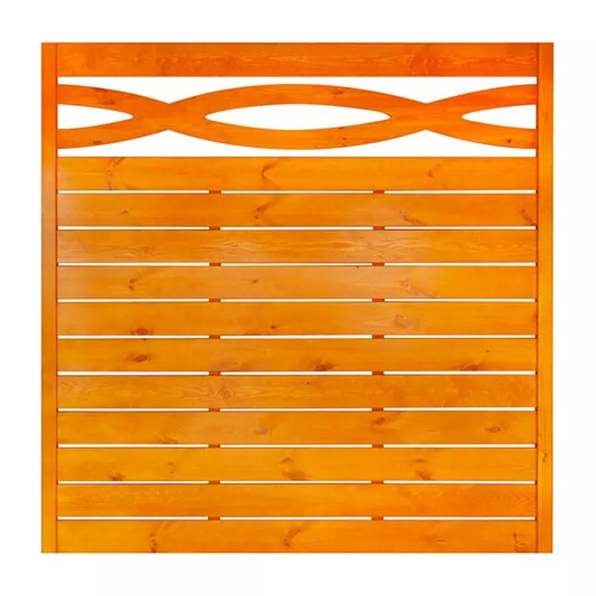 andrewex Sichtschutzzaun 'Geneva' 180 x 180 cm Kiefer pinie