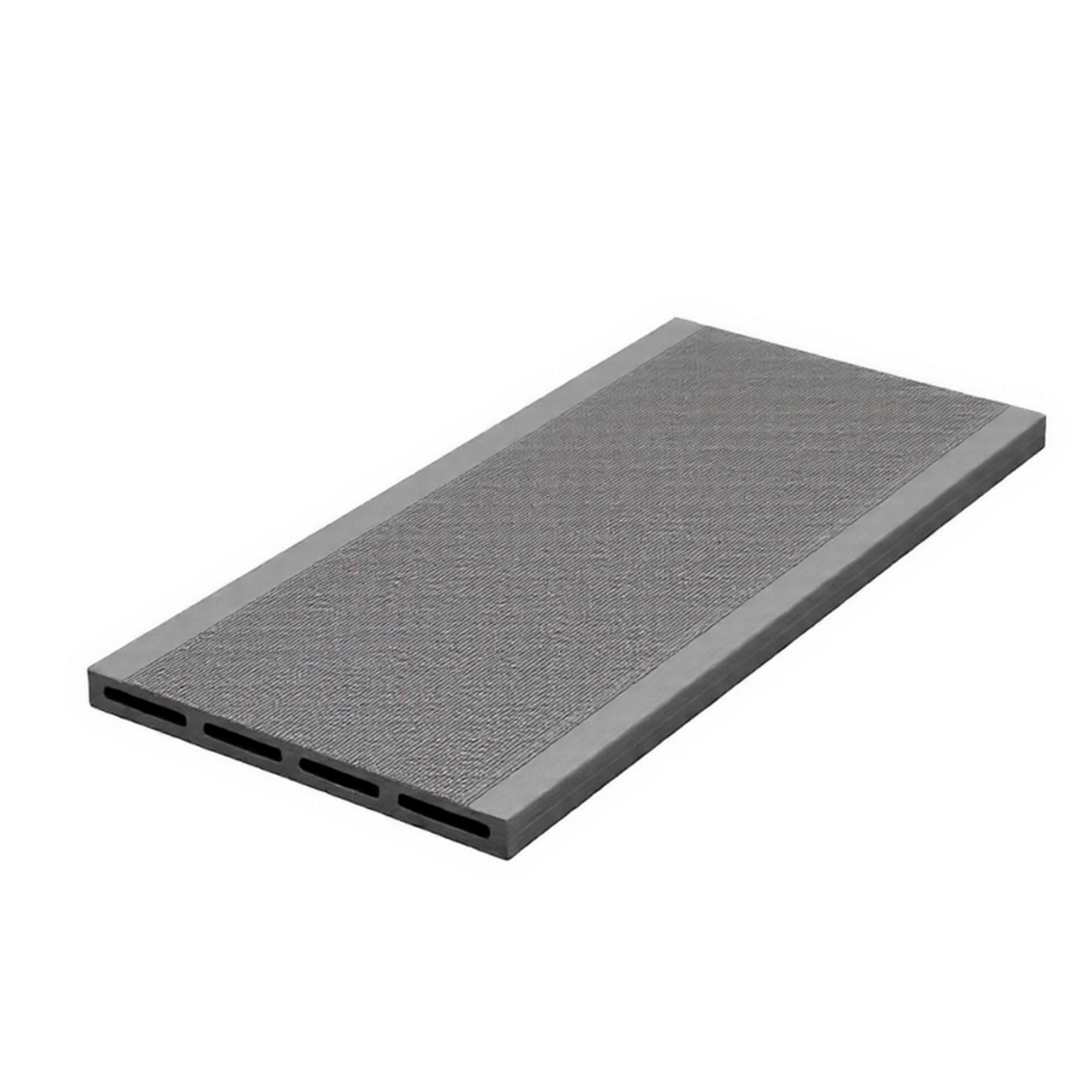 Paneel für Sichtschutzzaun 'Jan' grau 11,5 x 180 cm