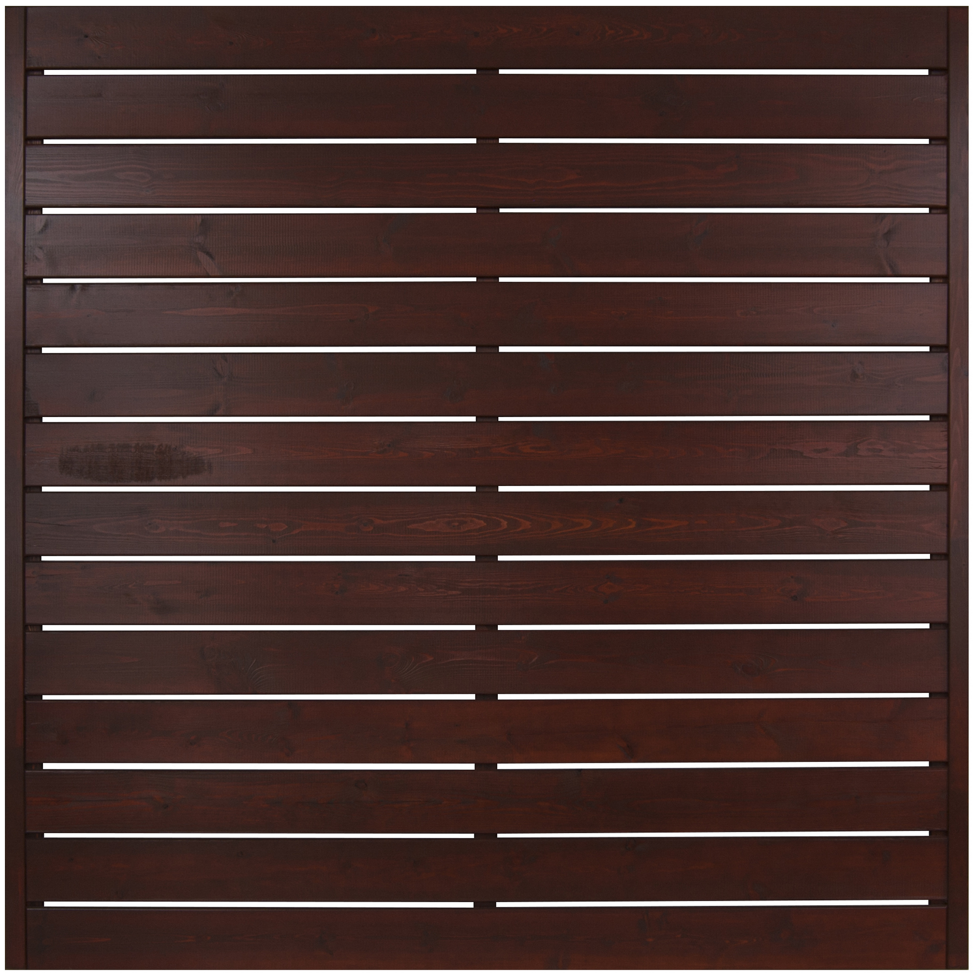 andrewex Sichtschutzzaun 'Faro' 180 x 180 cm Kiefer braun