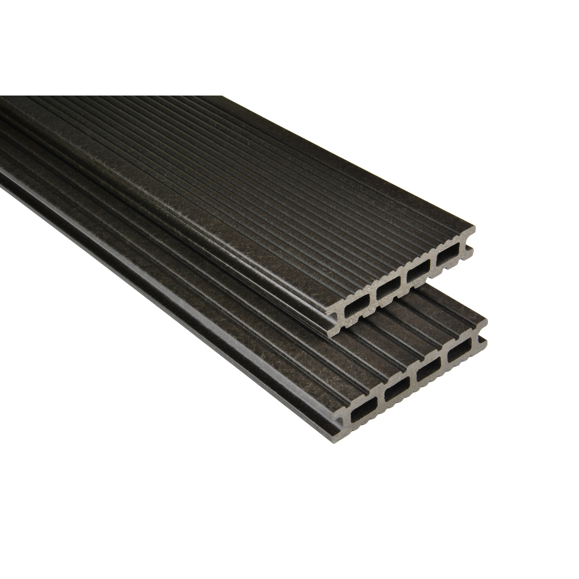 Kovalex Terrassendielen 'Exklusiv' grau/braun matt 4000 x 145 x 26 mm