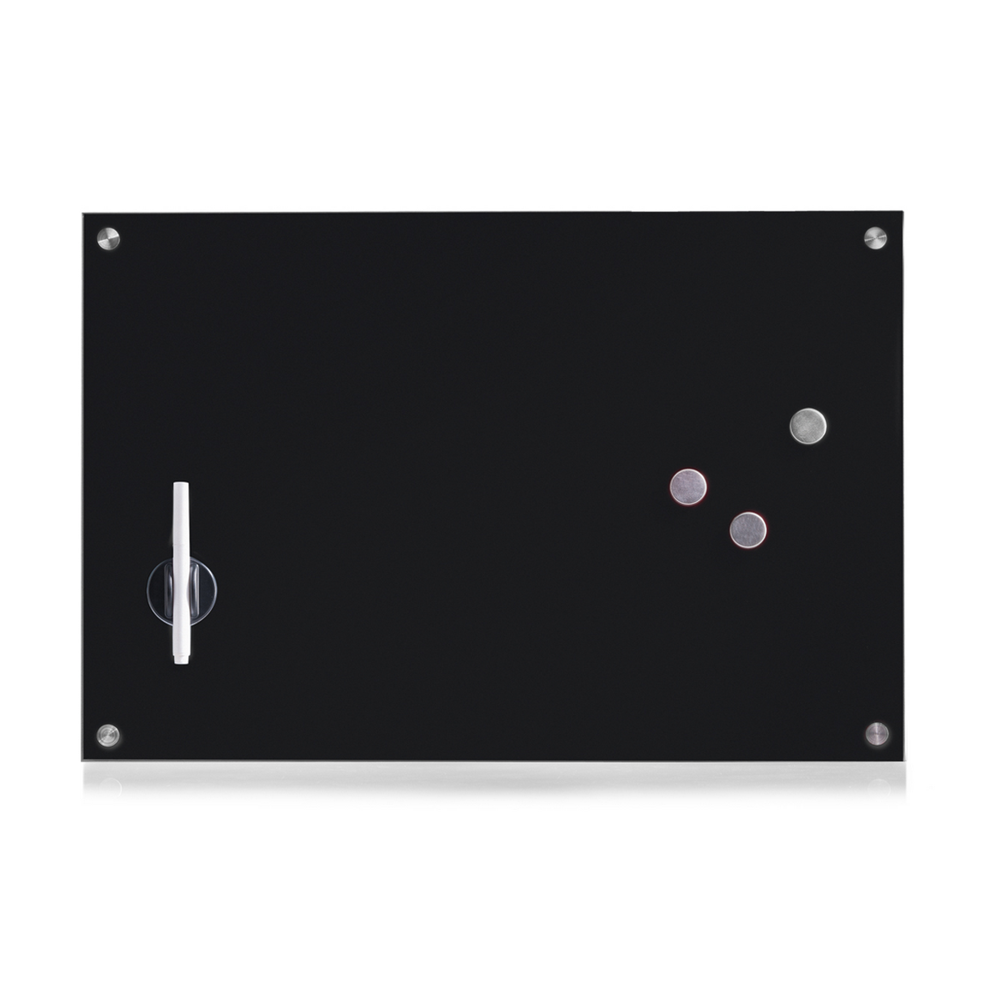 Zeller Memoboard schwarz 60 x 40 x 1,6 cm