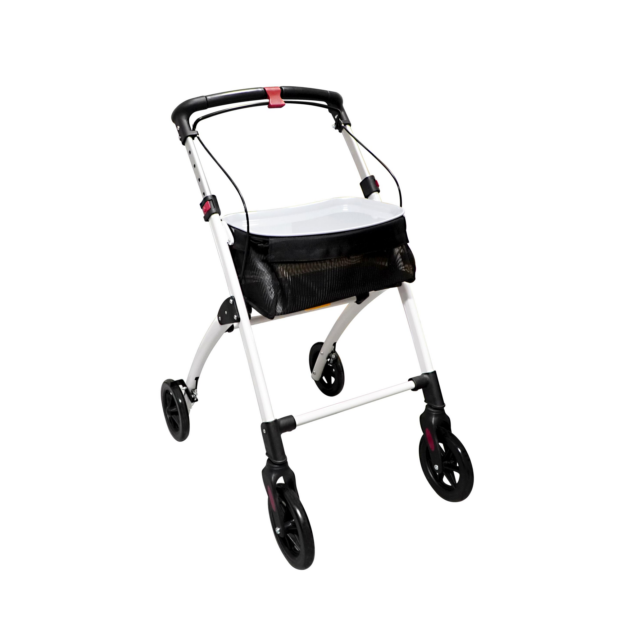 Ridder Rollator 'Ivo' weiß 57 x 75 x 83,5-95 cm