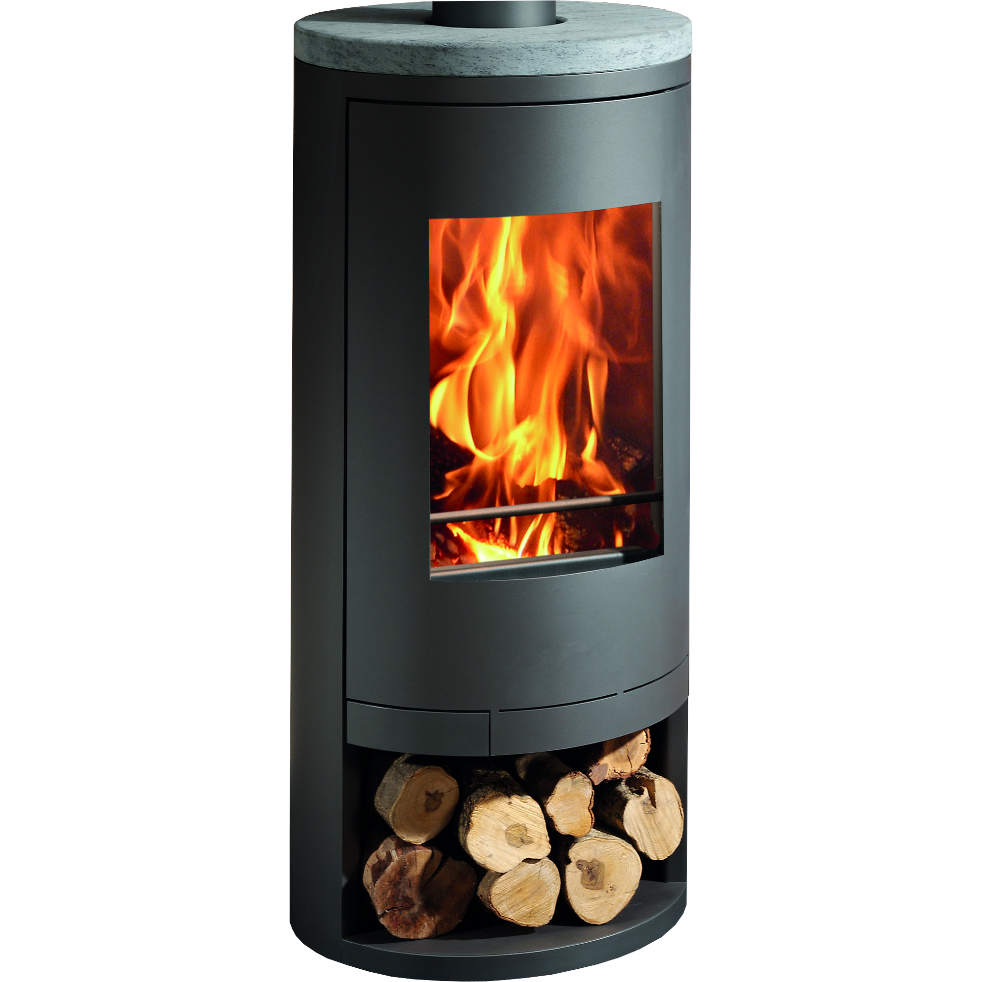 Panadero Kaminofen 'Sydney' schwarz/metallic 7,4 kW