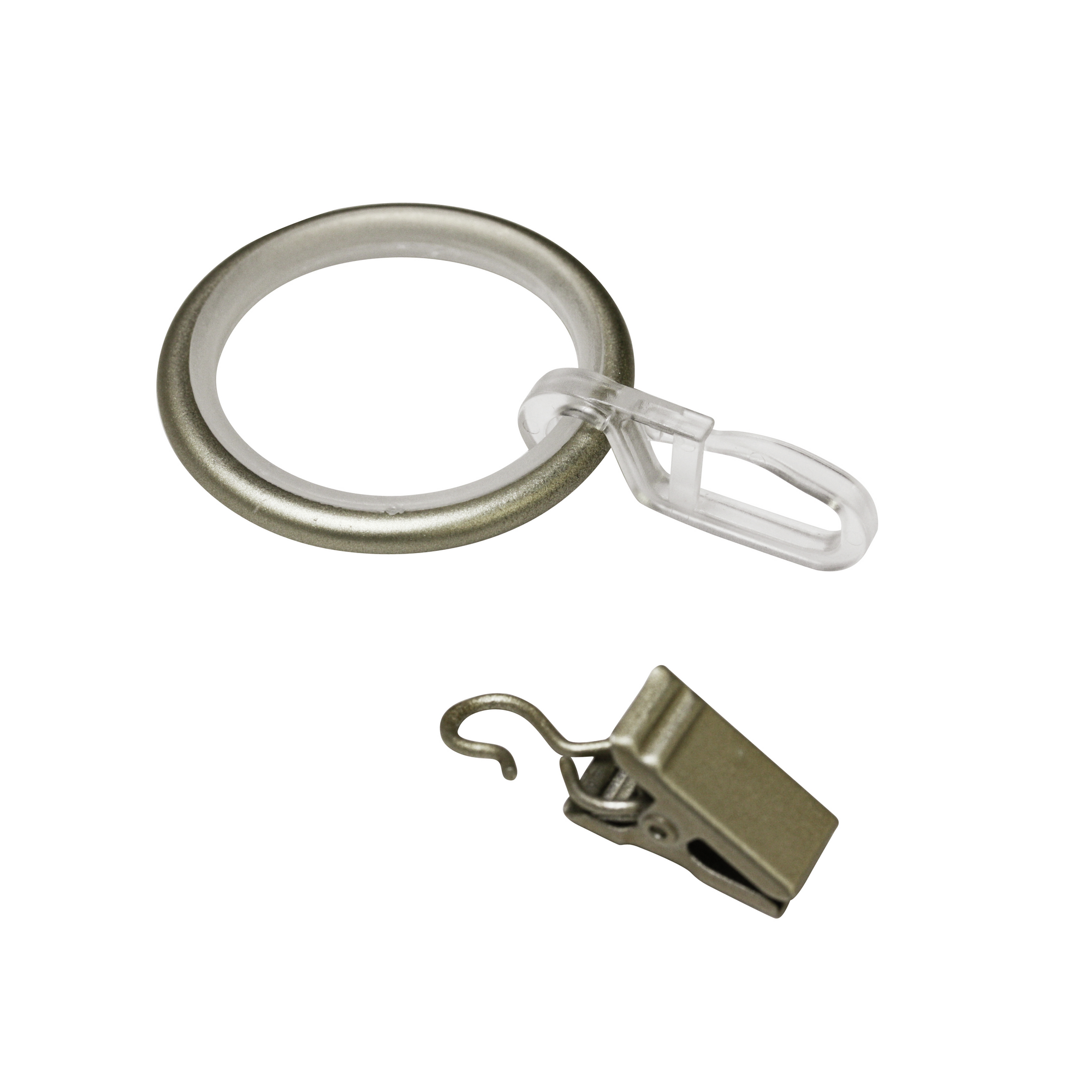 Gardinia Gardinenringe 'Kira' champagner 10 Stück