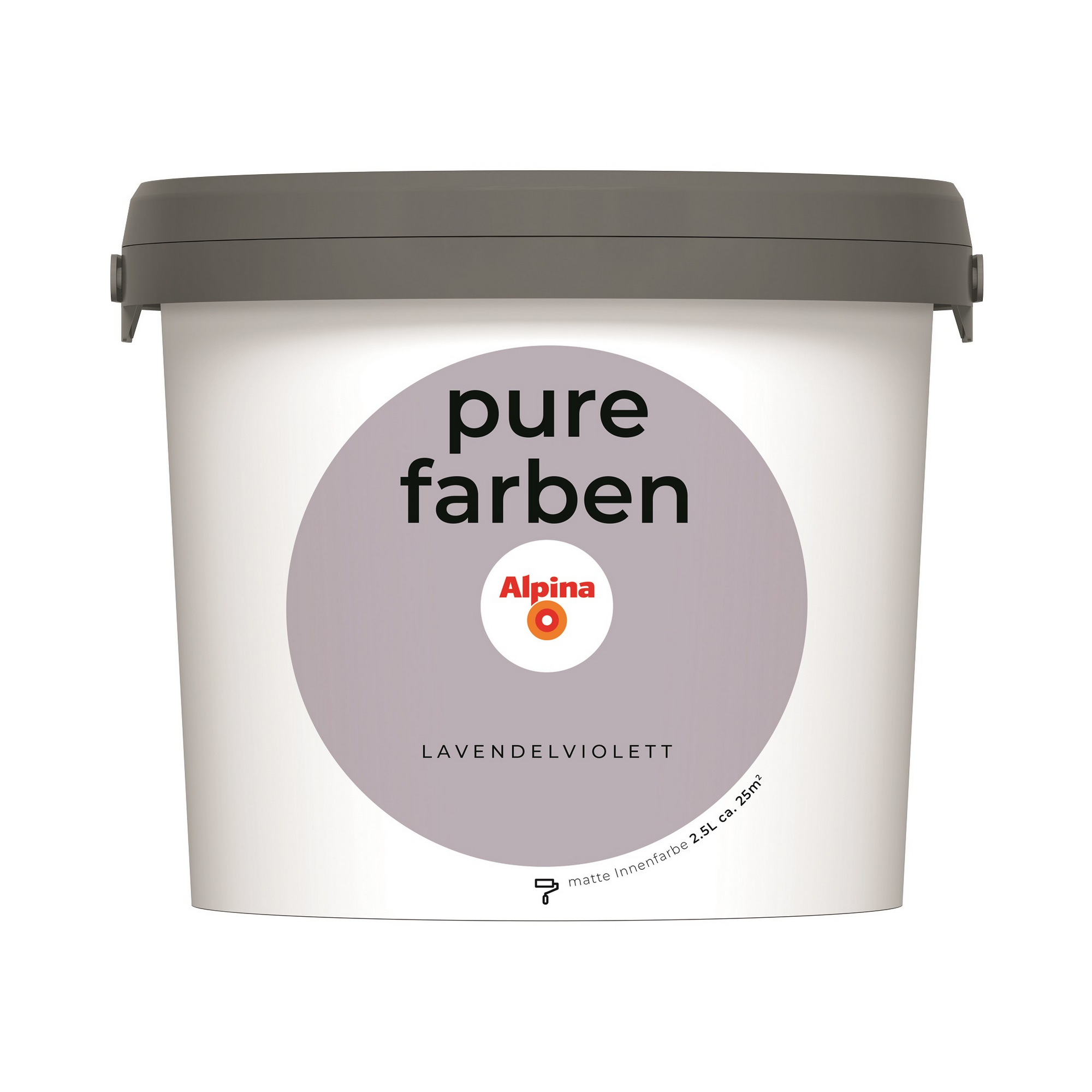 Alpina Wandfarbe 'pure farben' lavendelviolett matt 2,5 l