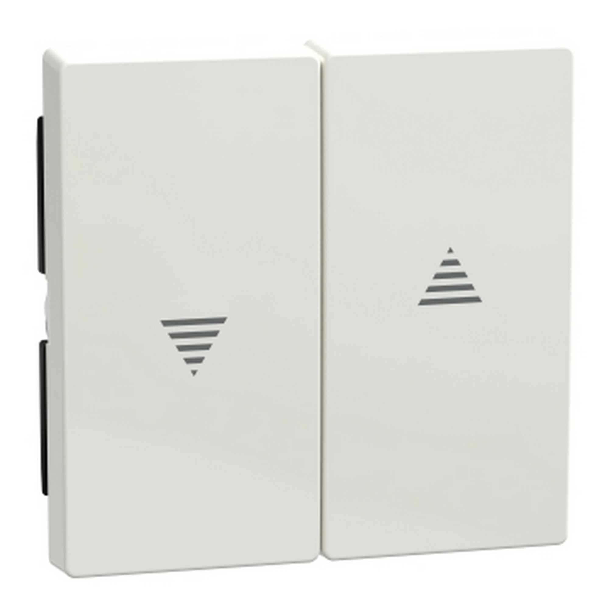 Merten Wippe 'System M' für Jalousieschalter polarweiß glänzend 5,4 x 5,4 cm