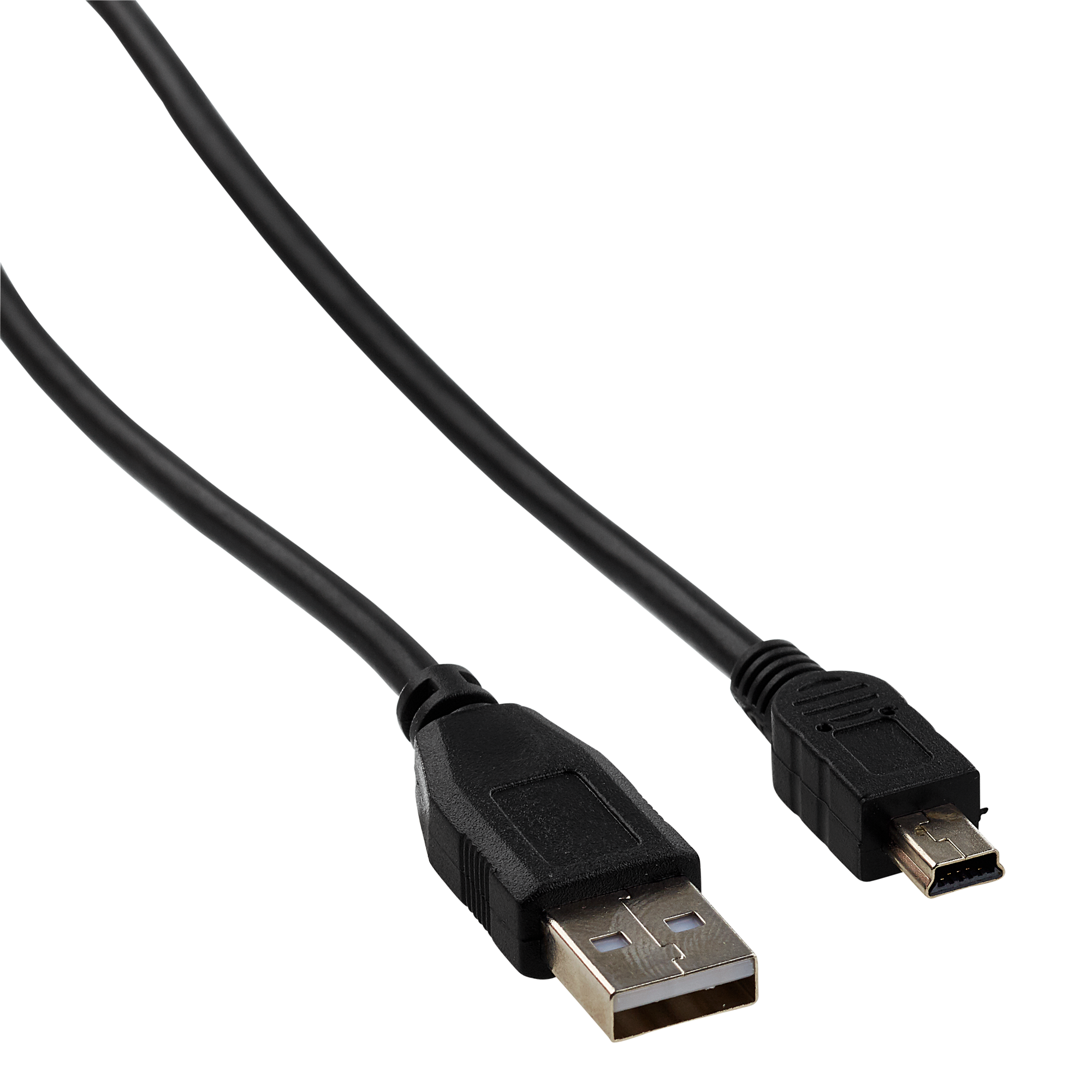 Schwaiger USB Anschlusskabel 2.0 'Phone & Computer' Standard schwarz