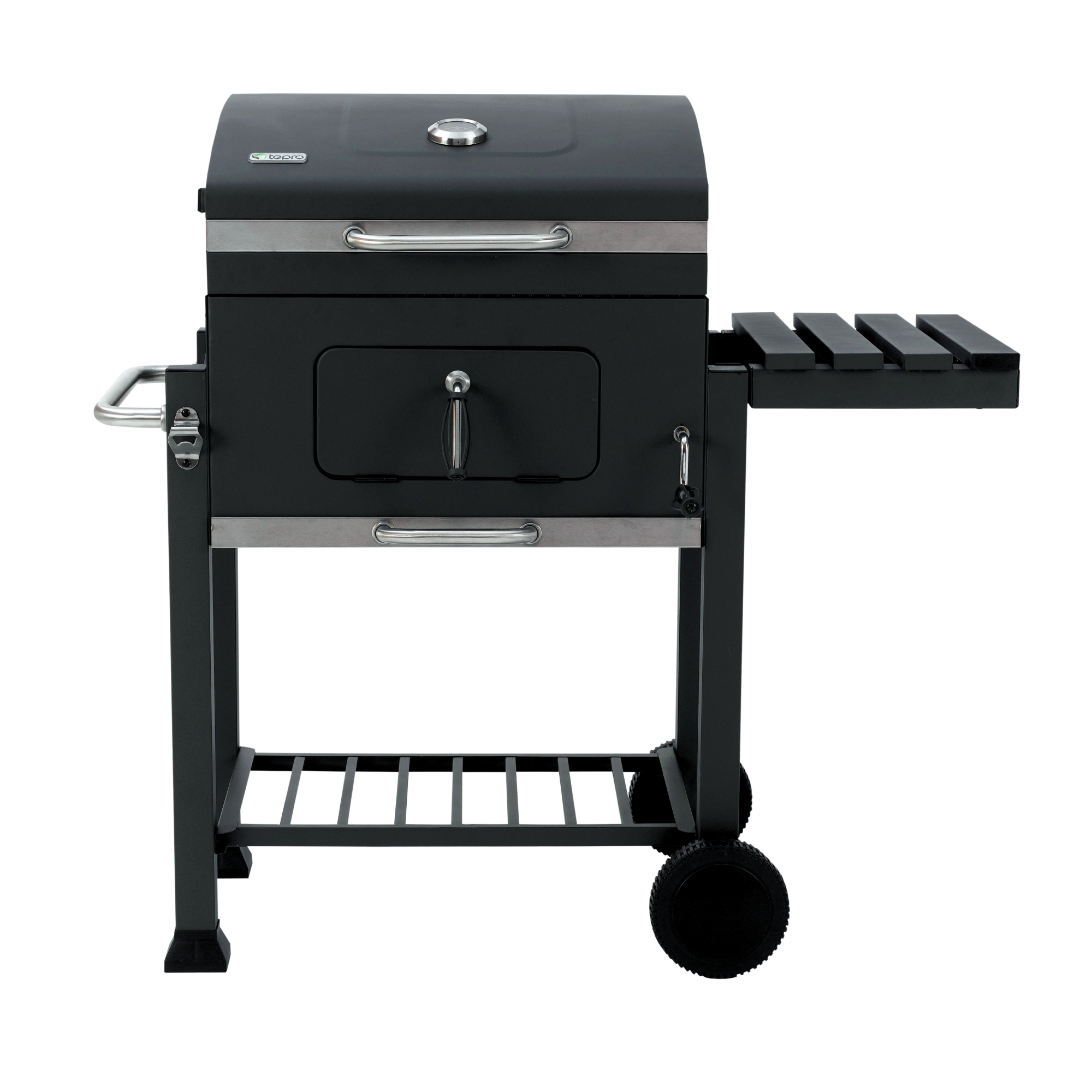 Tepro Holzkohlegrill 'Toronto Click 2019' schwarz 115 x 107 x 67 cm