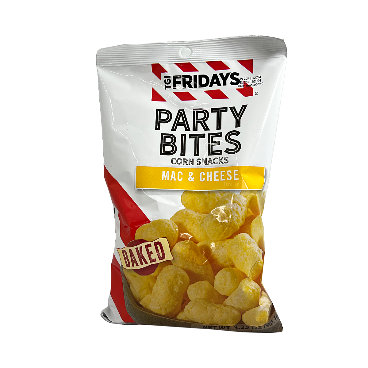 TGI Fridays Party Bites Corn Snacks Mac & Cheese 92,1 g MHD 26.02.24